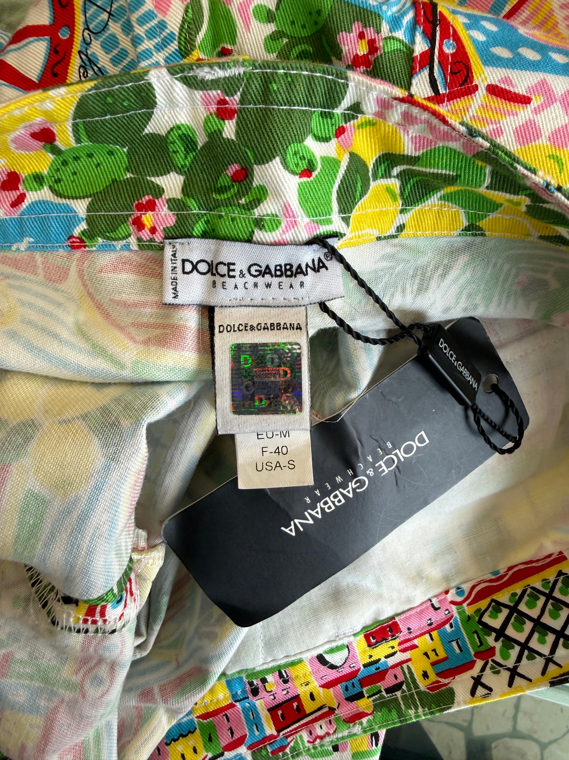 Capri jeans Dolce & Gabbana Sicilia nuovo