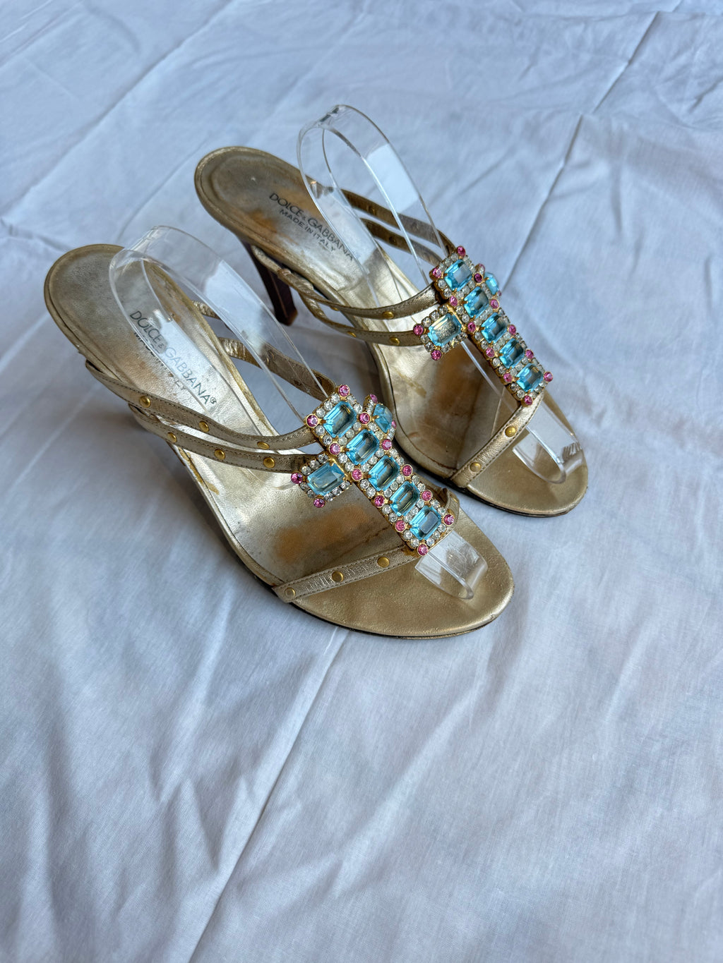 Sandali Dolce & Gabbana croce gioiello  00s