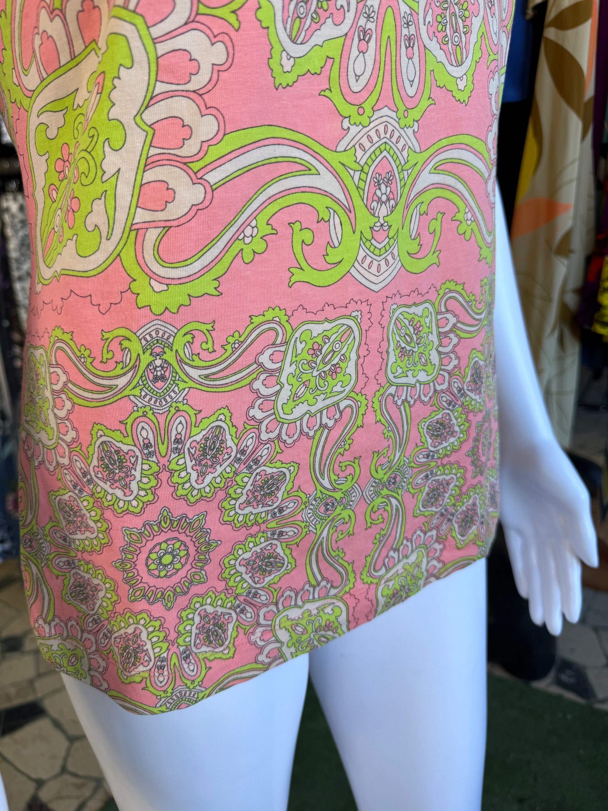 T-shirt Escada paisley 2000s