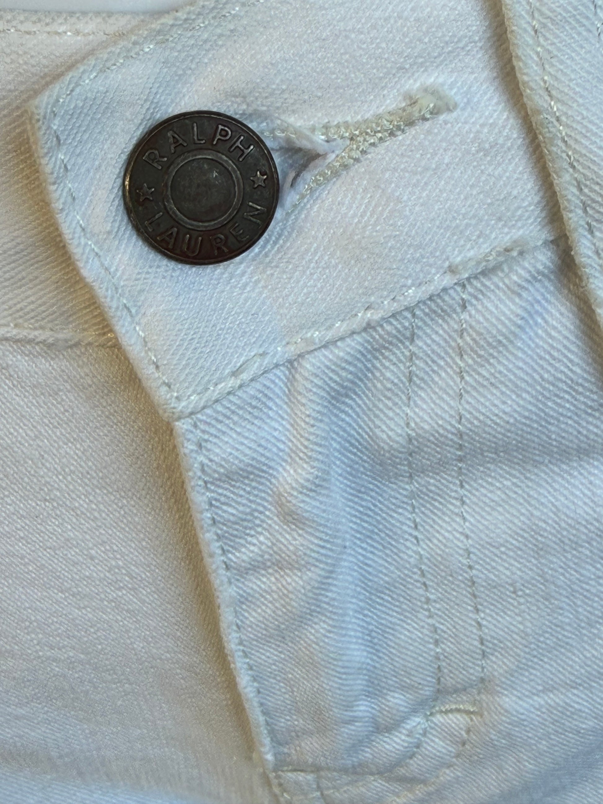 Jeans Ralph Lauren navajo e frange 00s
