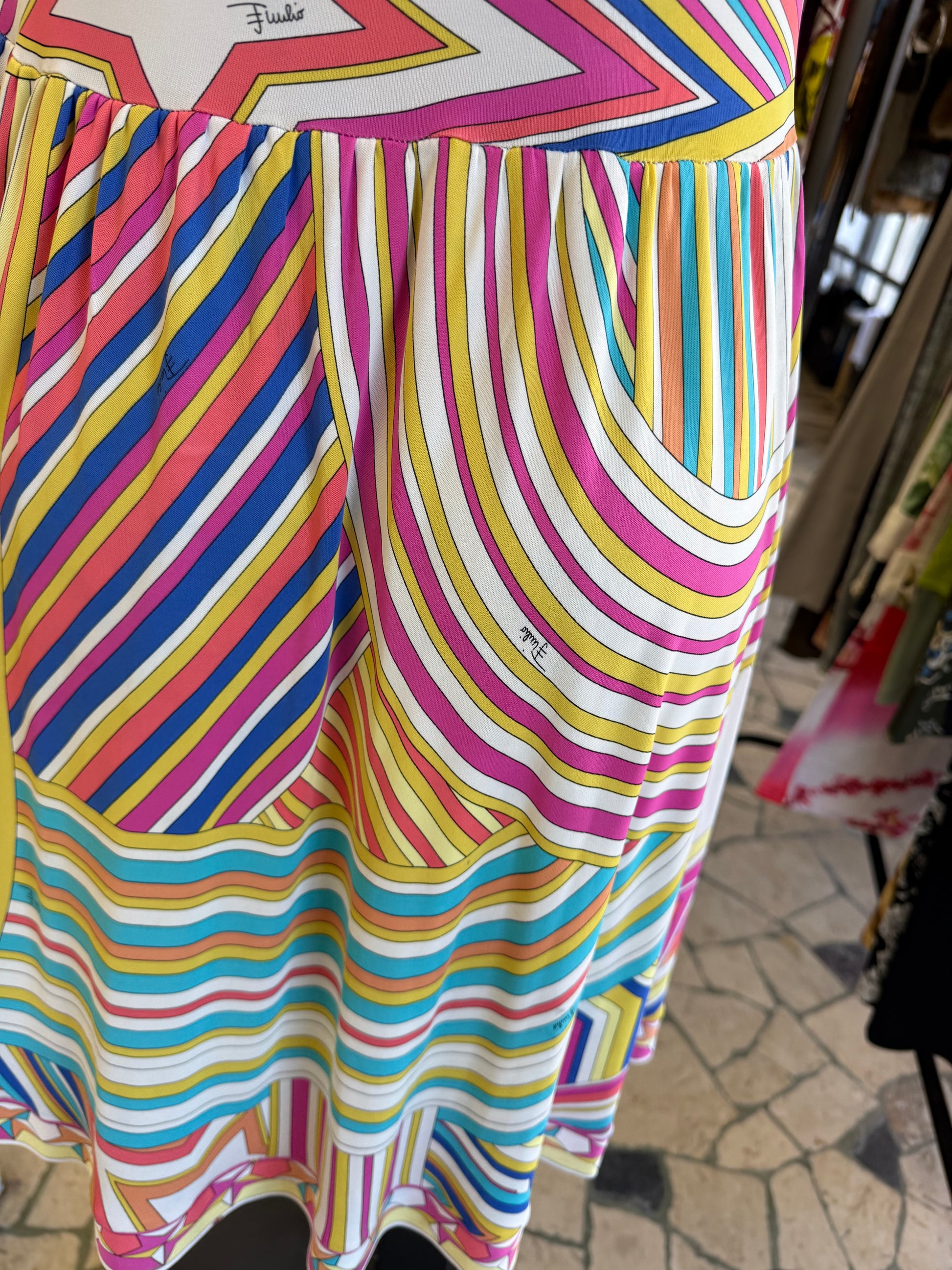 Abito Emilio Pucci SS2008 stelle geometriche