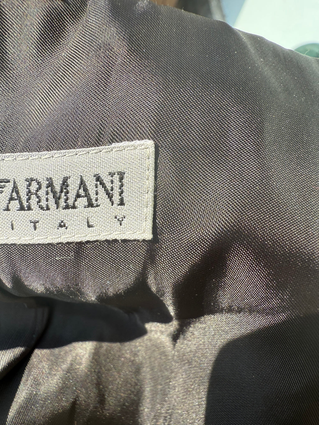 Cappotto lana Armani anni 80