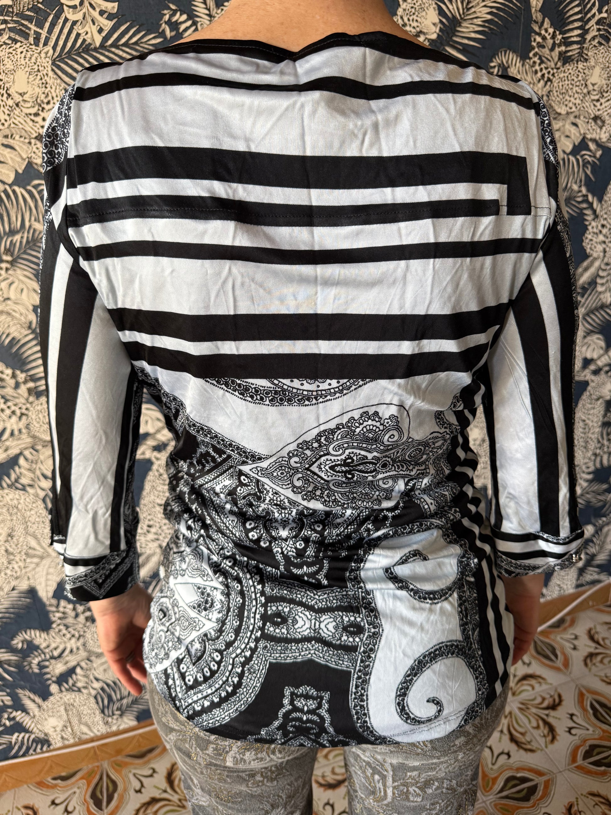 Top barocco Roberto Cavalli Class