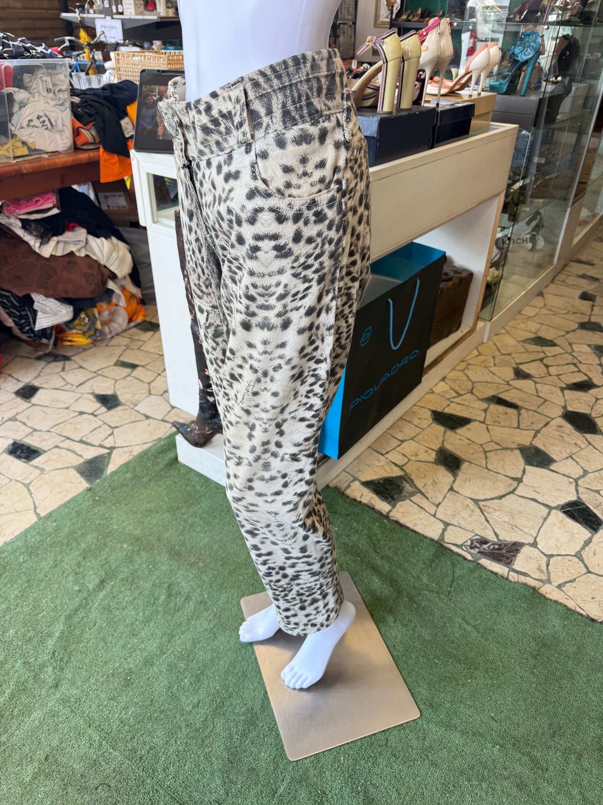 Jeans Roberto Cavalli just leopardo 00s
