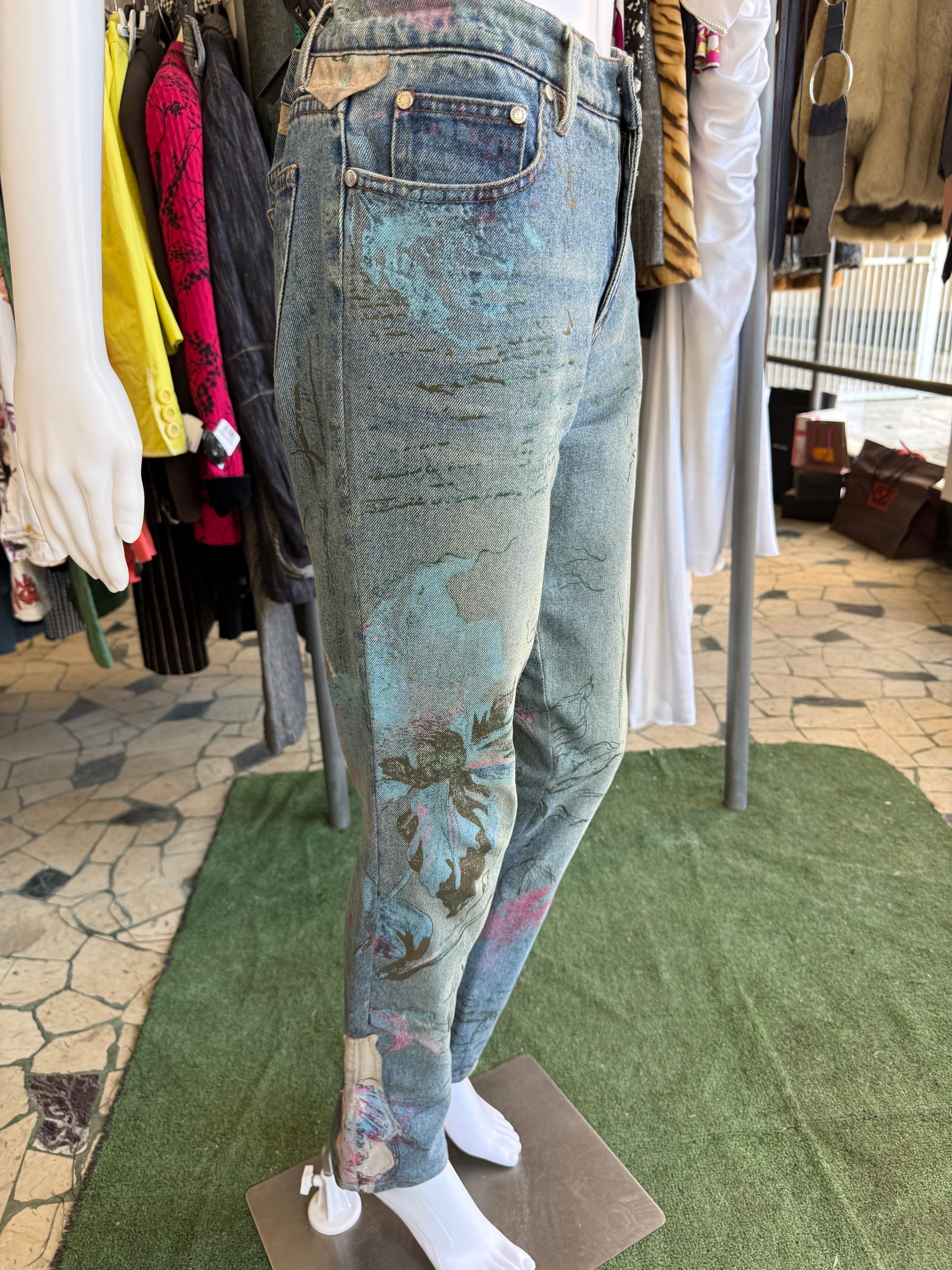 Jeans Roberto Cavalli Patchwork 2000”