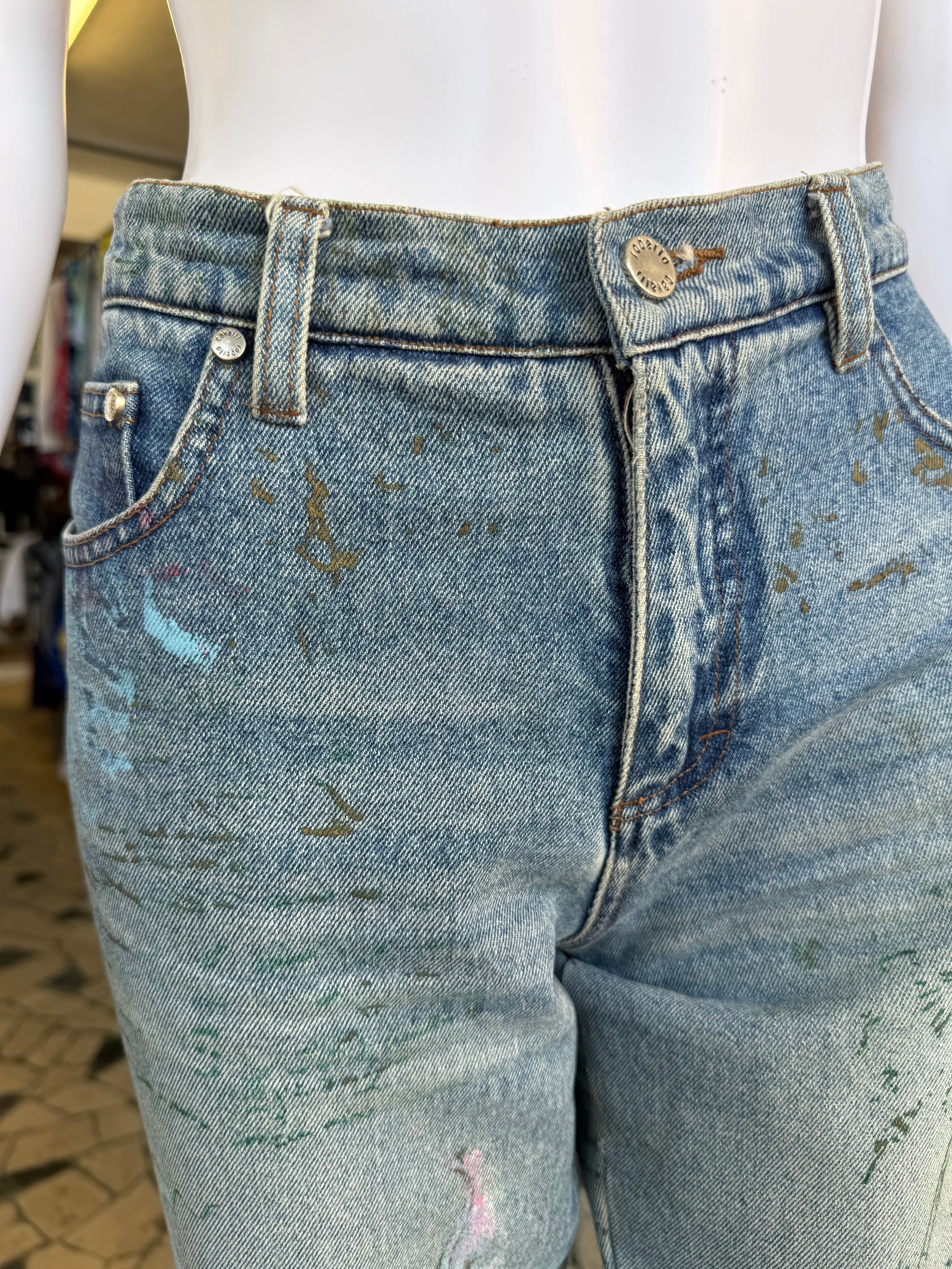Jeans Roberto Cavalli Patchwork 2000”