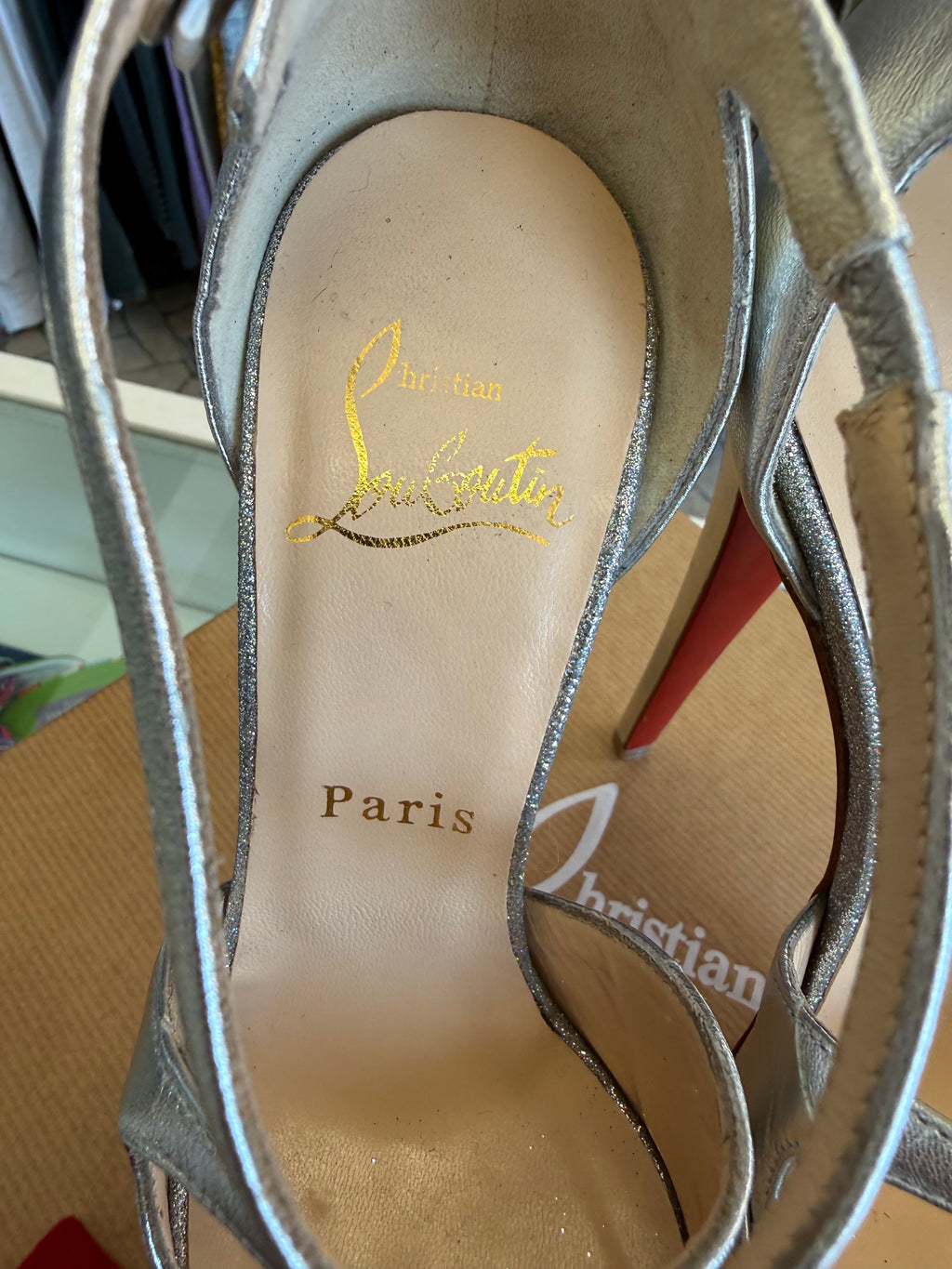 Sandali Christian Louboutin Exagona 16 nuovi