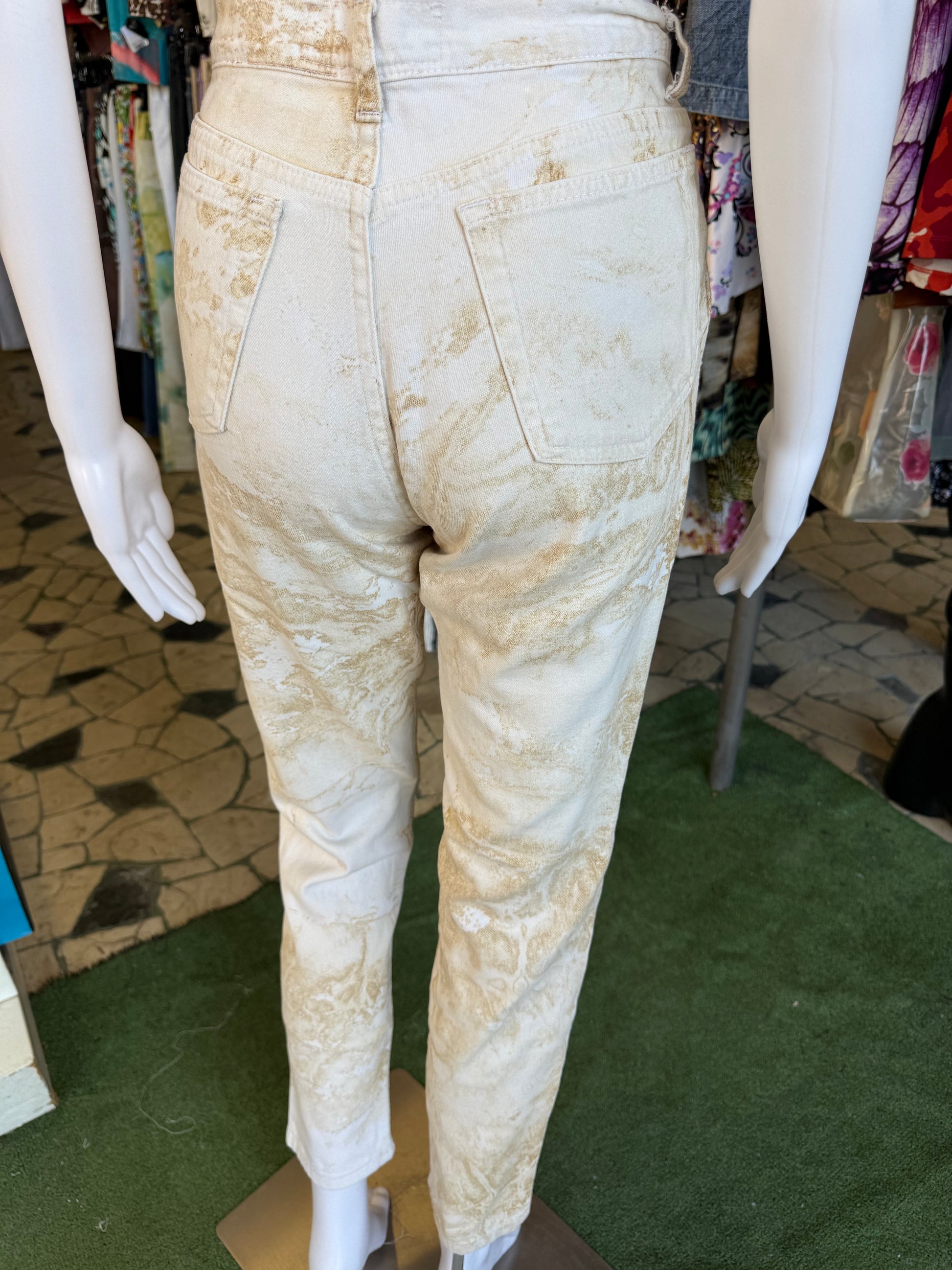 Jeans Roberto Cavalli  marmo e travertino 90s