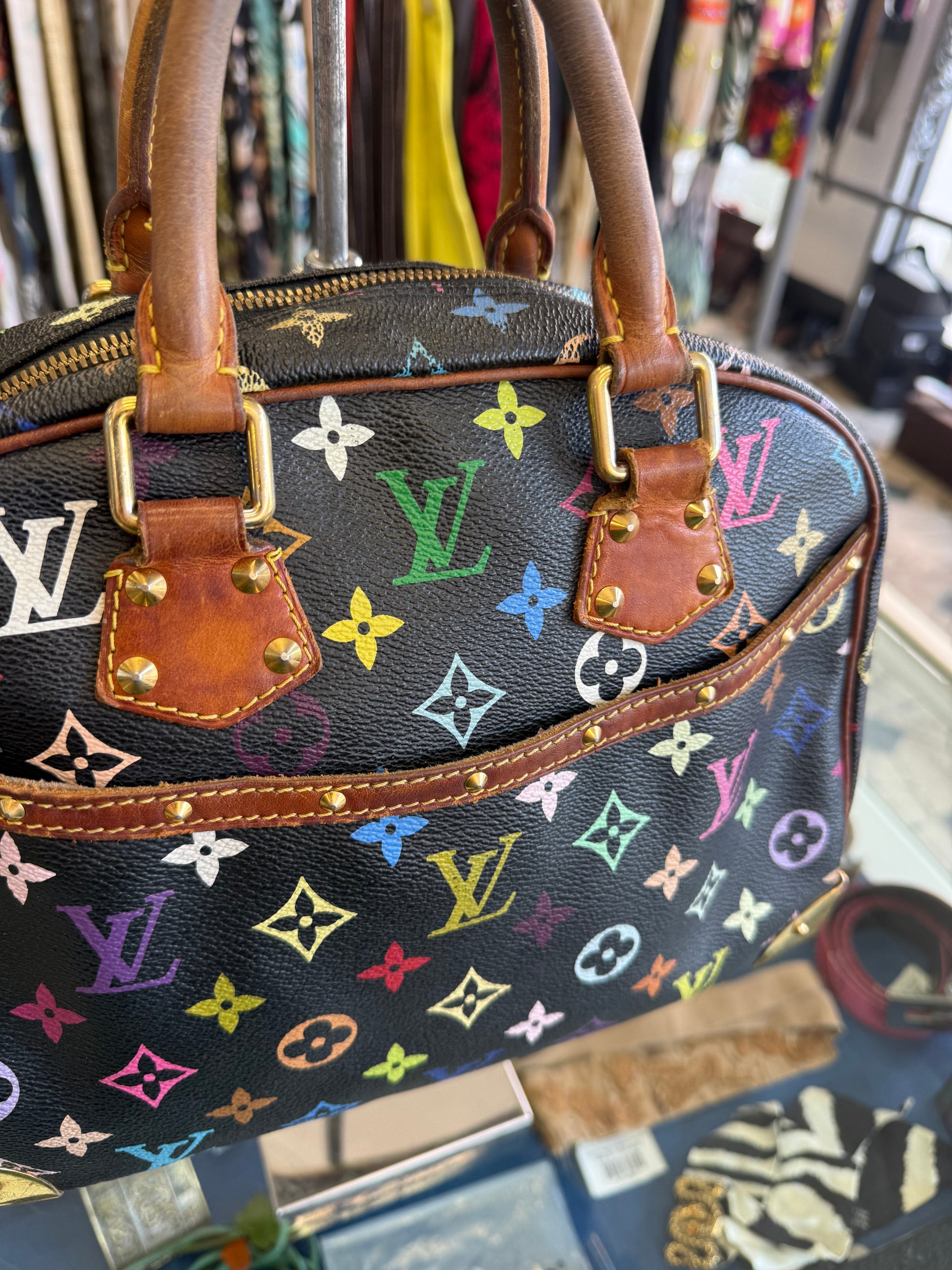 Louis Vuitton X Takashi Murakami Trouville 2004