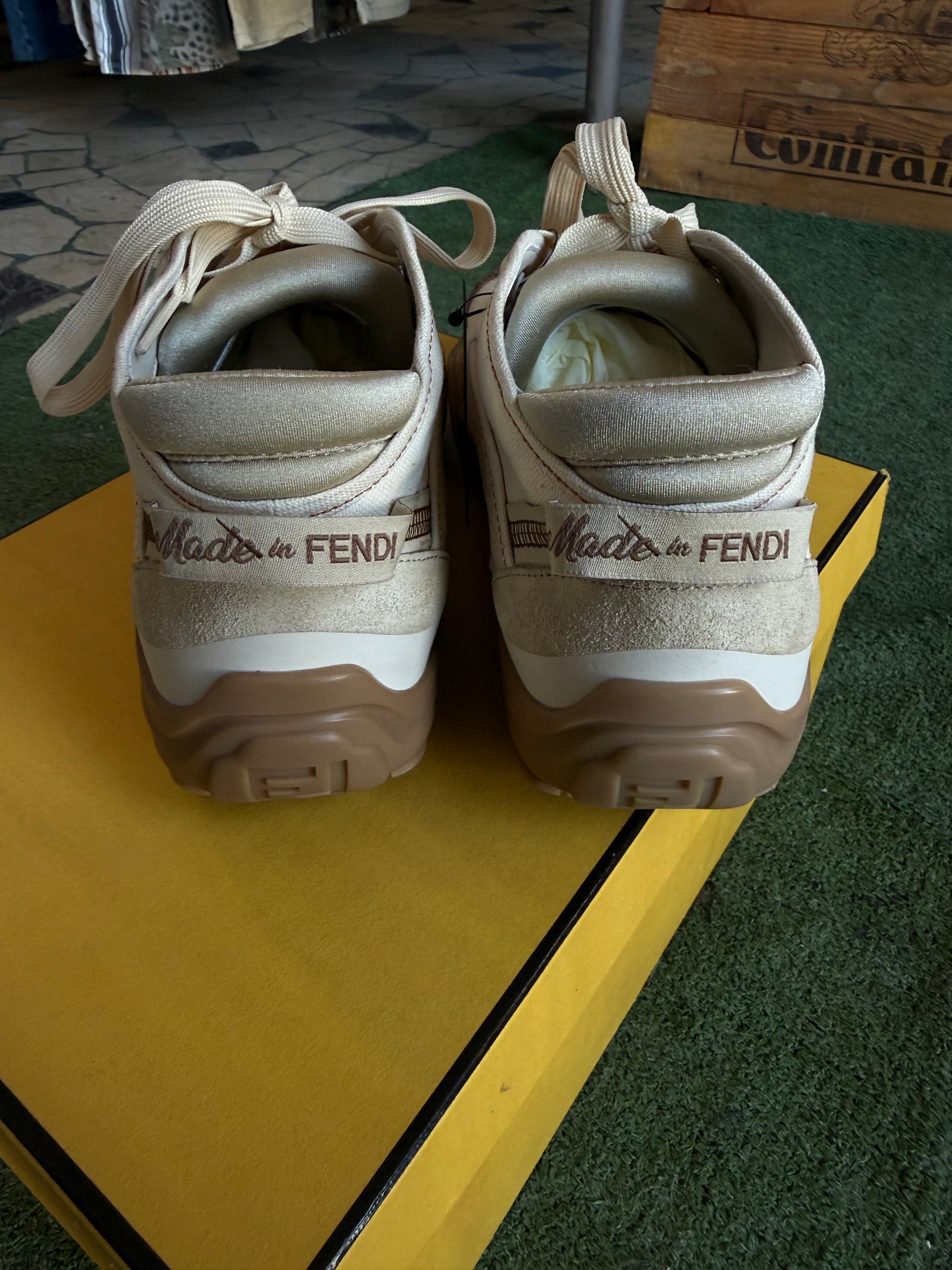Sneakers Fendi SS2024 uomo FF nuove