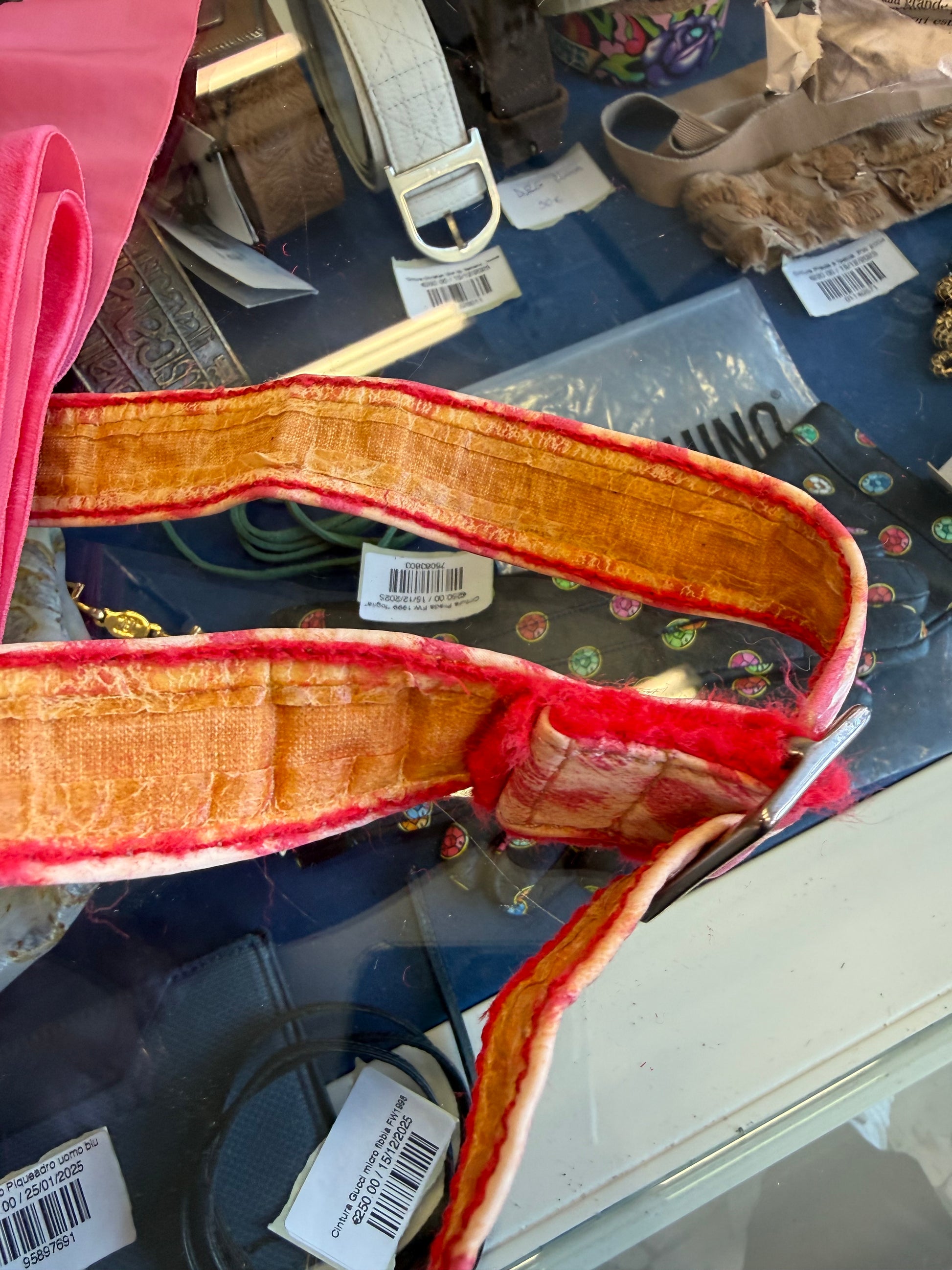 Borsa Roberto Cavalli SS2000 pink leopard print