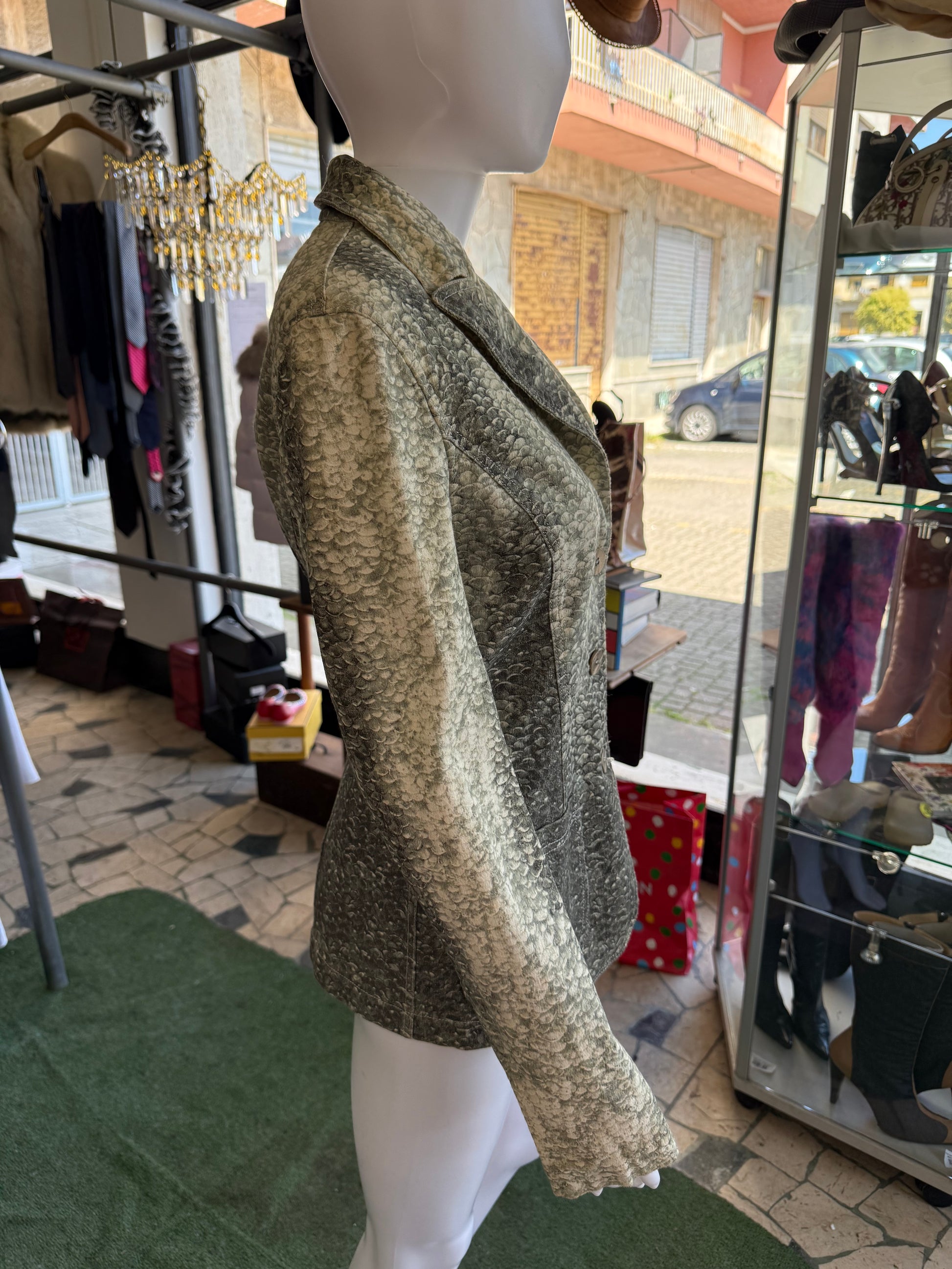 Blazer Roberto Cavalli nermaid/ fish 1990s