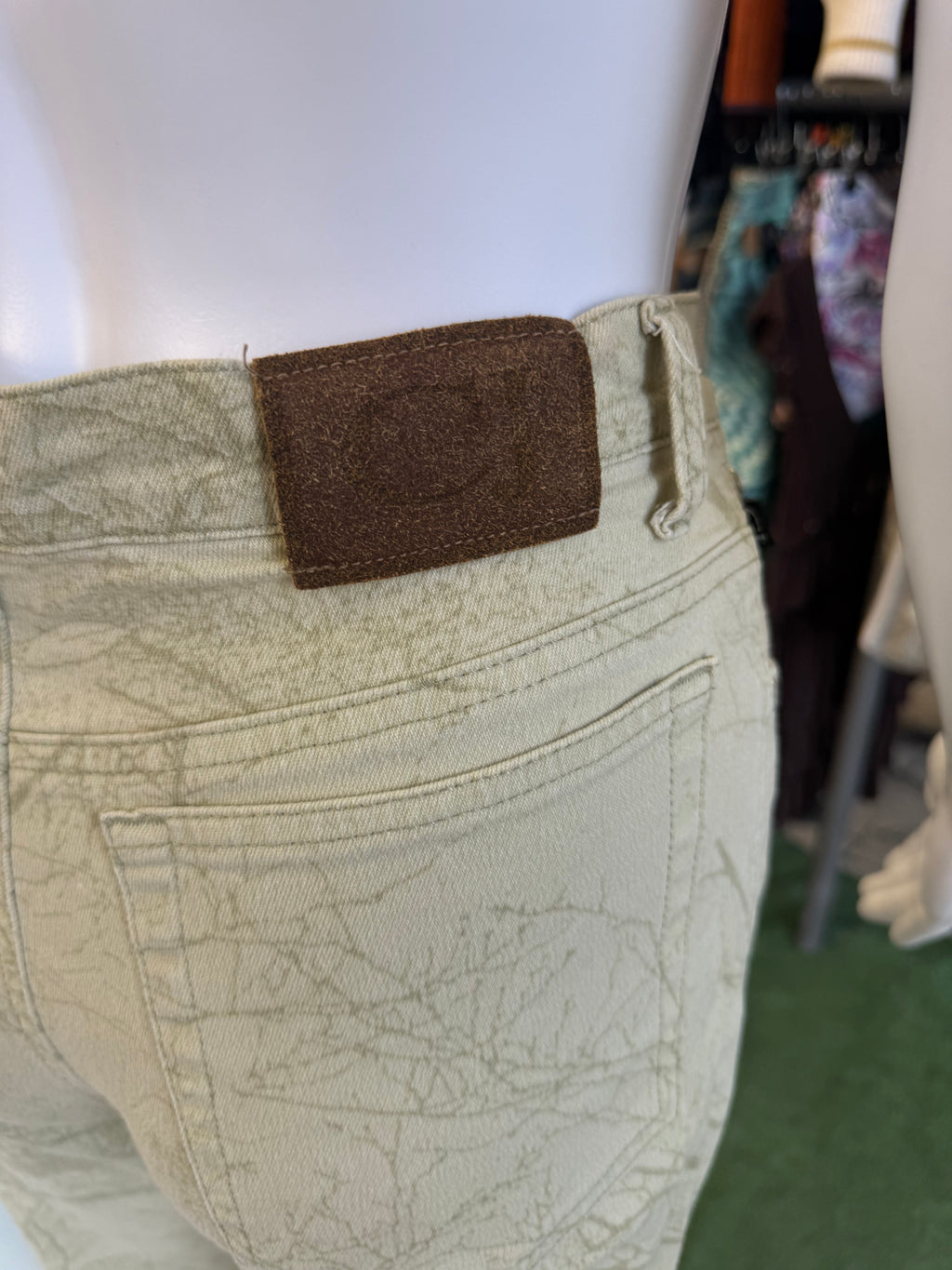 Jeans Roberto Cavalli bosco e rami 00s