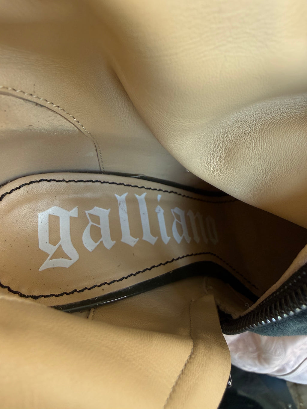 Stivali John Galliano corsetto  2000”