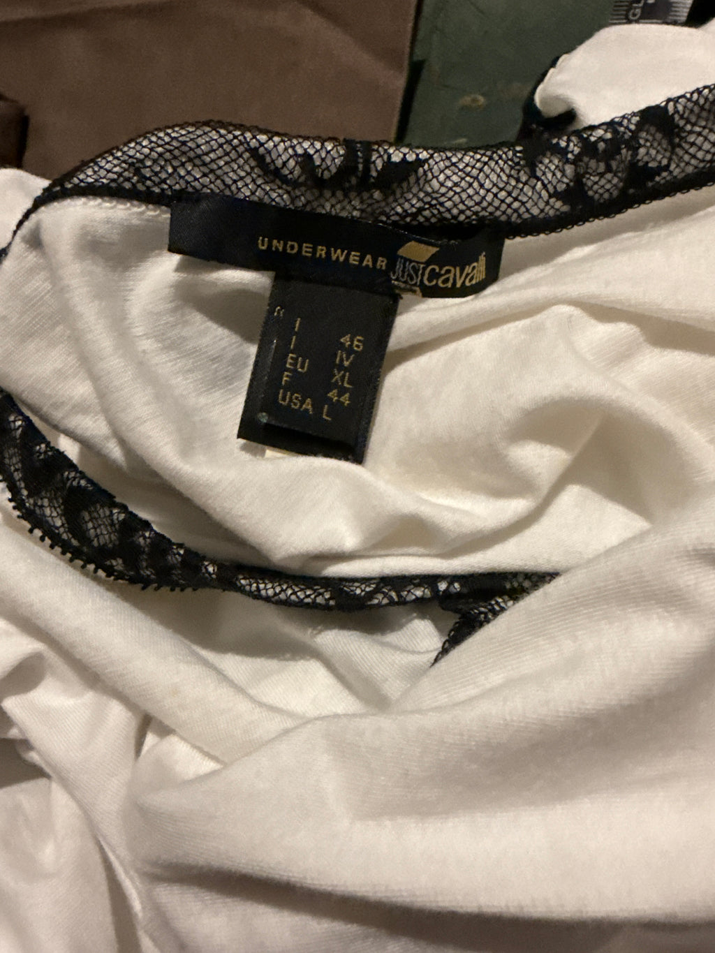Top pizzo Roberto Cavalli Just 2000”