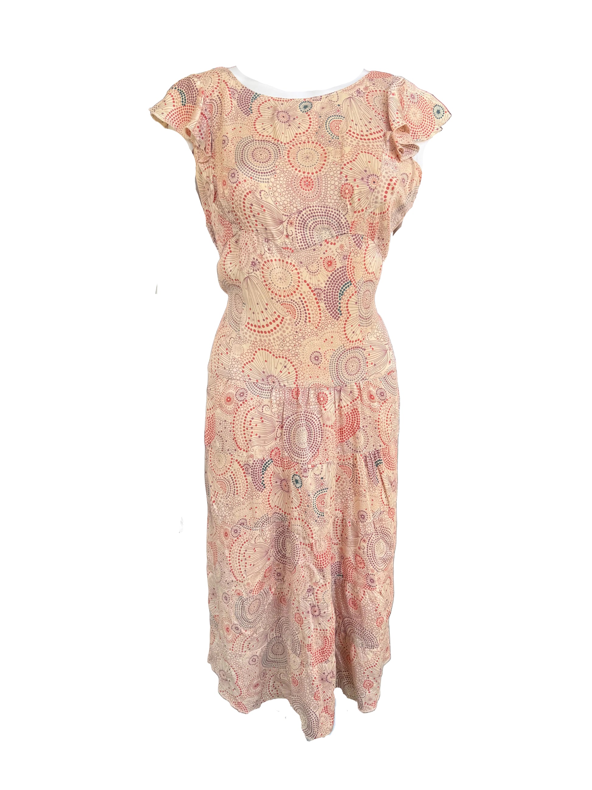 Abito Marc Jacobs floreale 100% seta