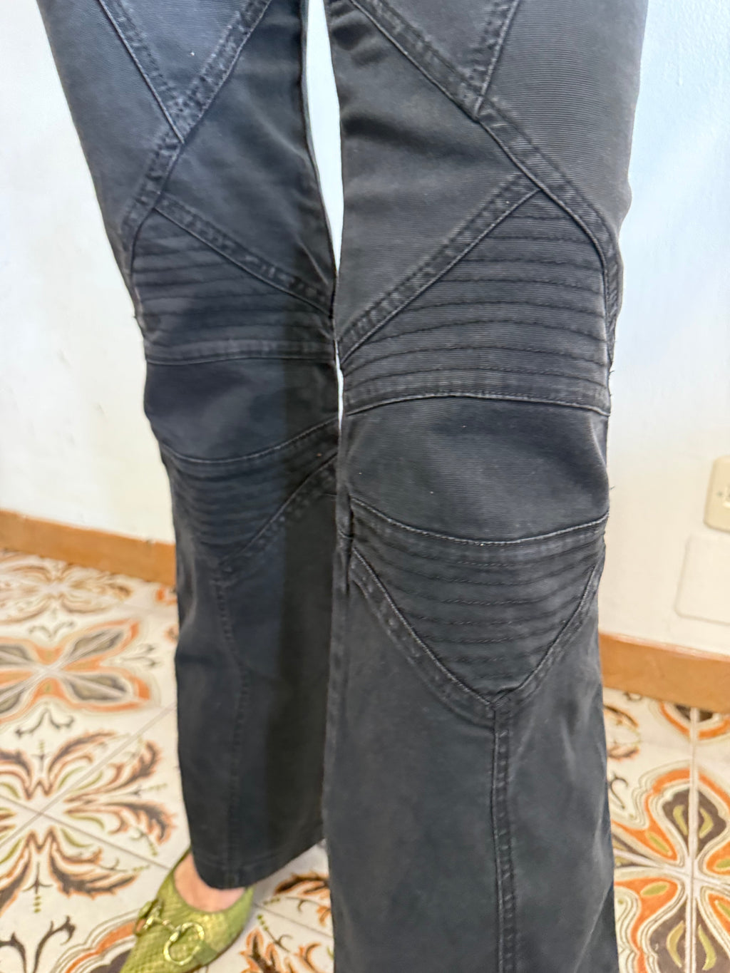 Jeans Roberto Cavalli Just neri con dettagli