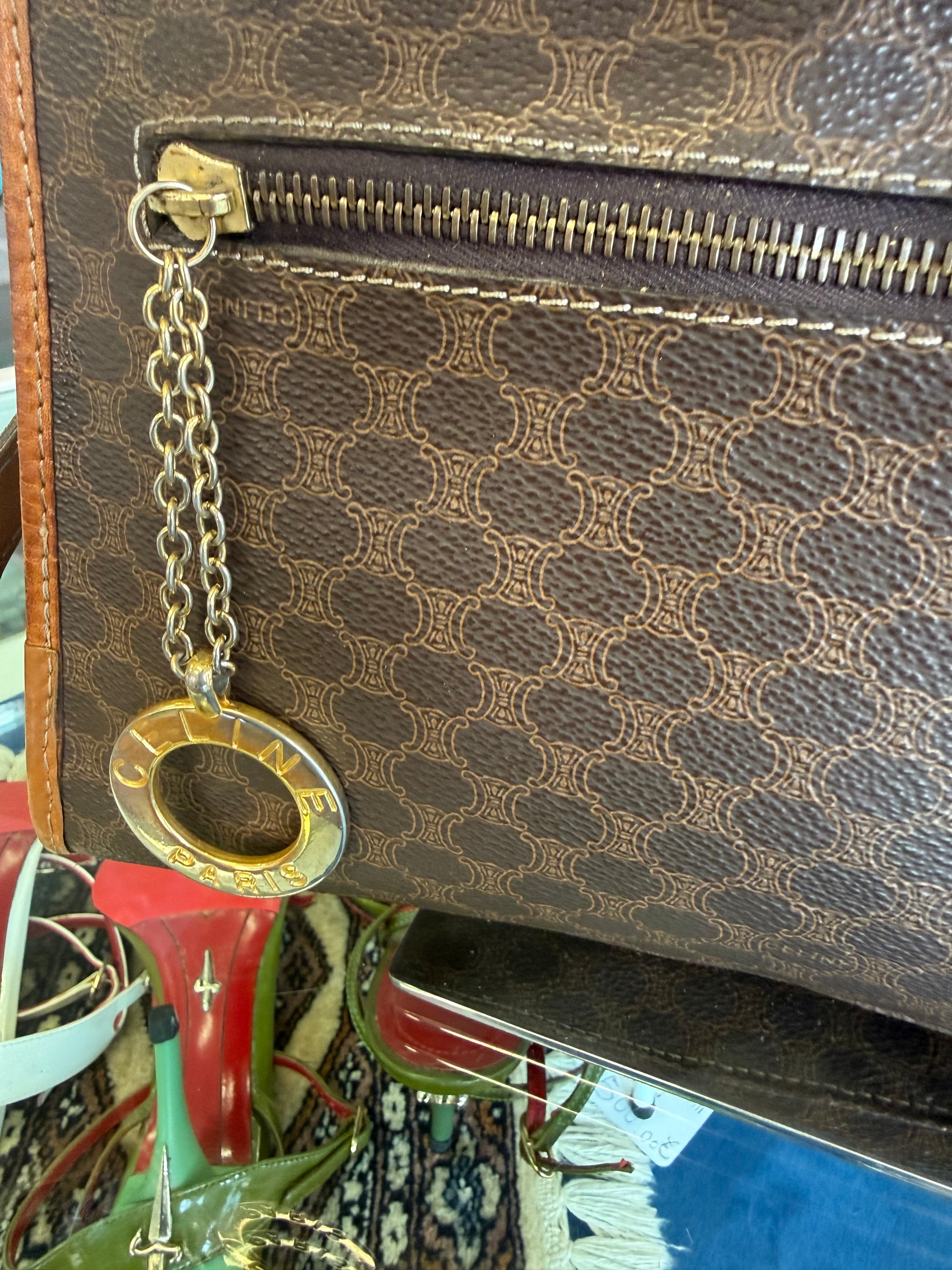 Borsa Celine Macadam a mano o tracolla 80s