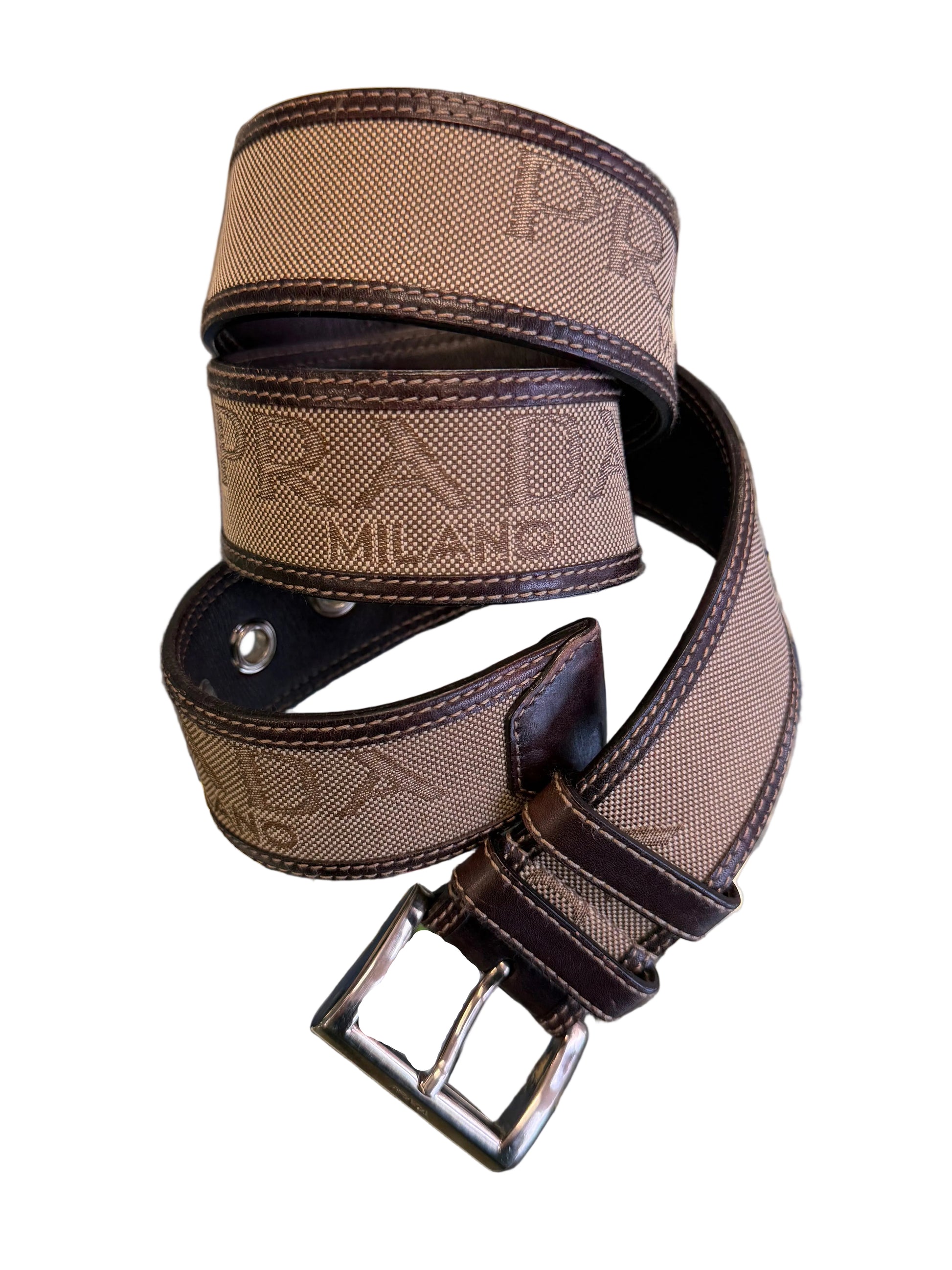 Cintura Prada Logo Jacquard 2000”