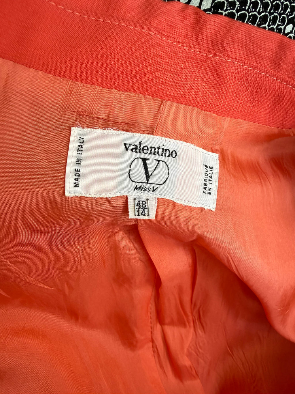 Giacca Valentino 1980s corsetto
