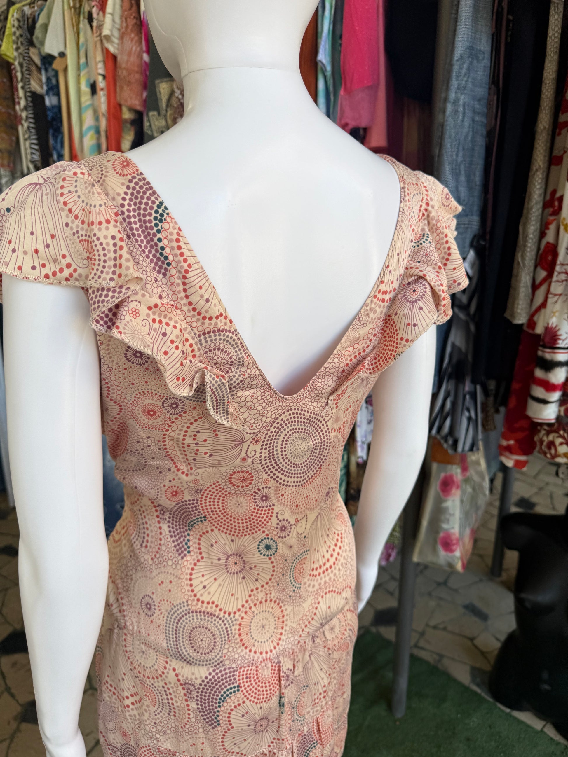 Abito Marc Jacobs floreale 100% seta