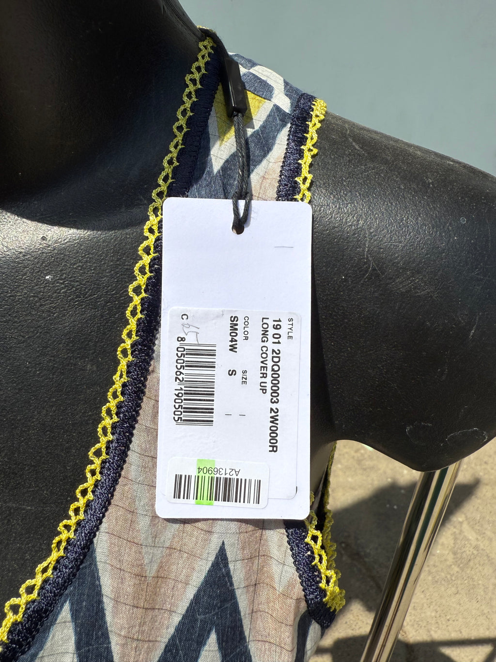 Salopette copricostume Missoni nuova con cartellino
