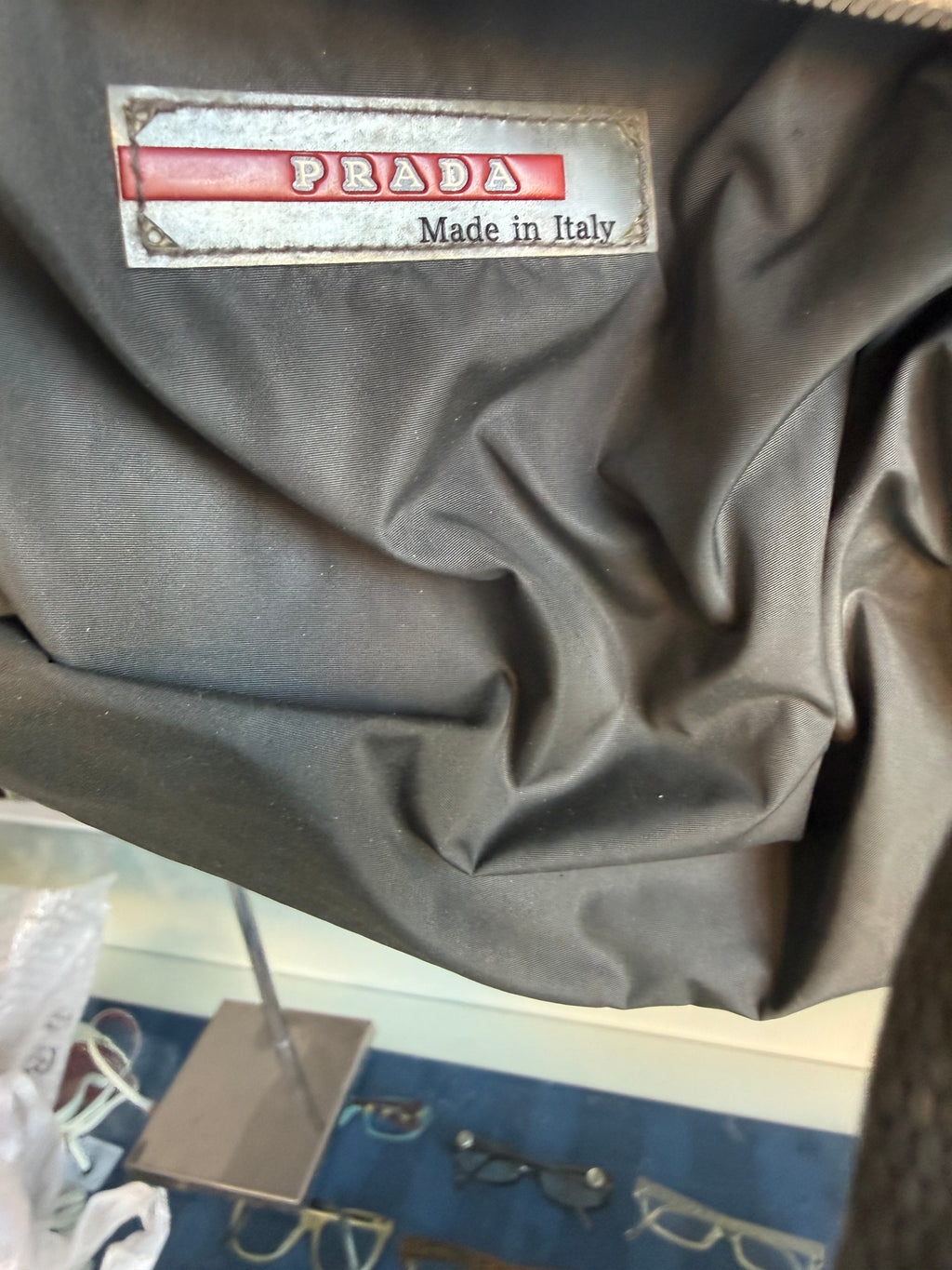 Borsa Prada bauletto papillon 00s