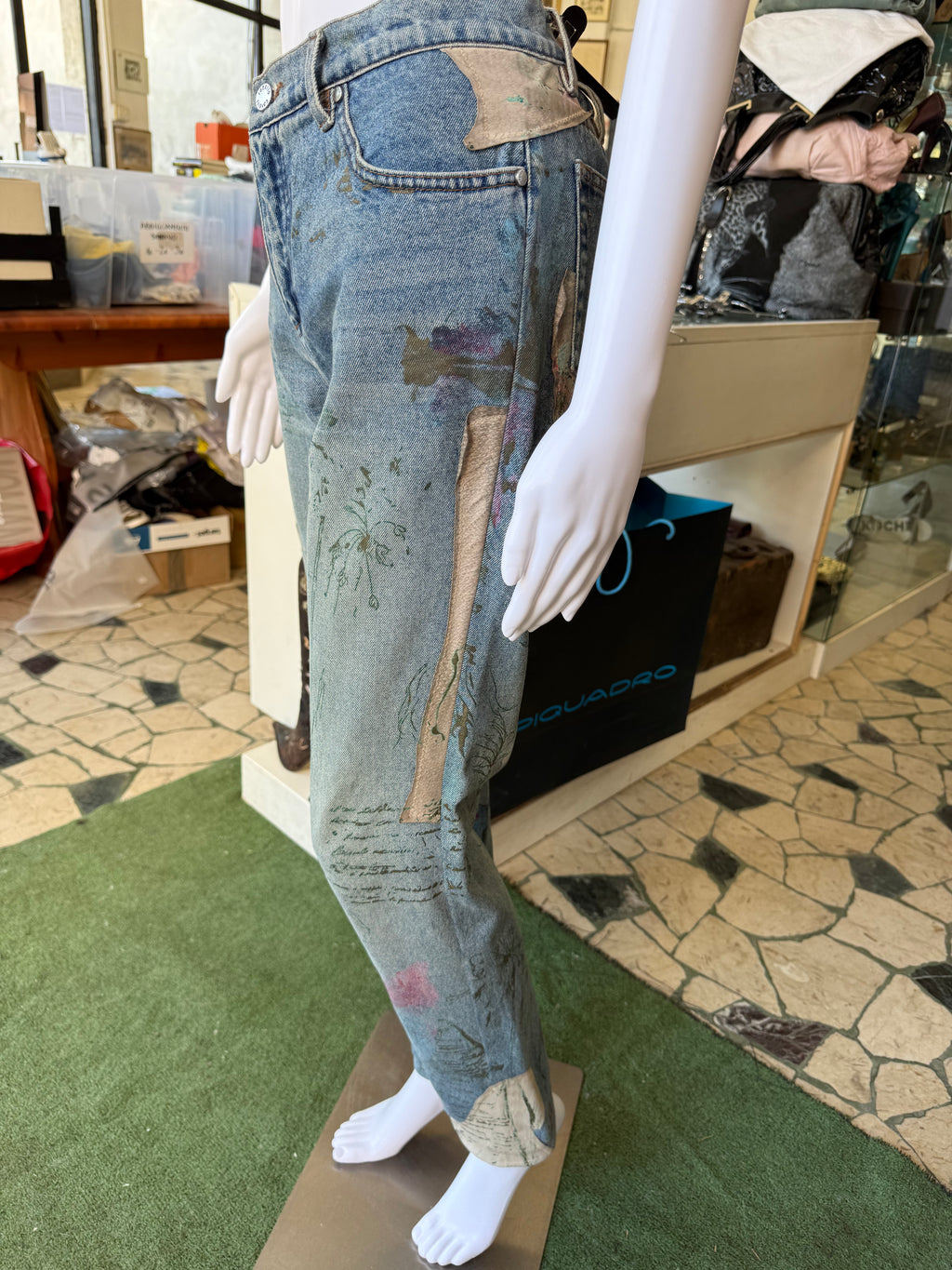 Jeans Roberto Cavalli Patchwork 2000”
