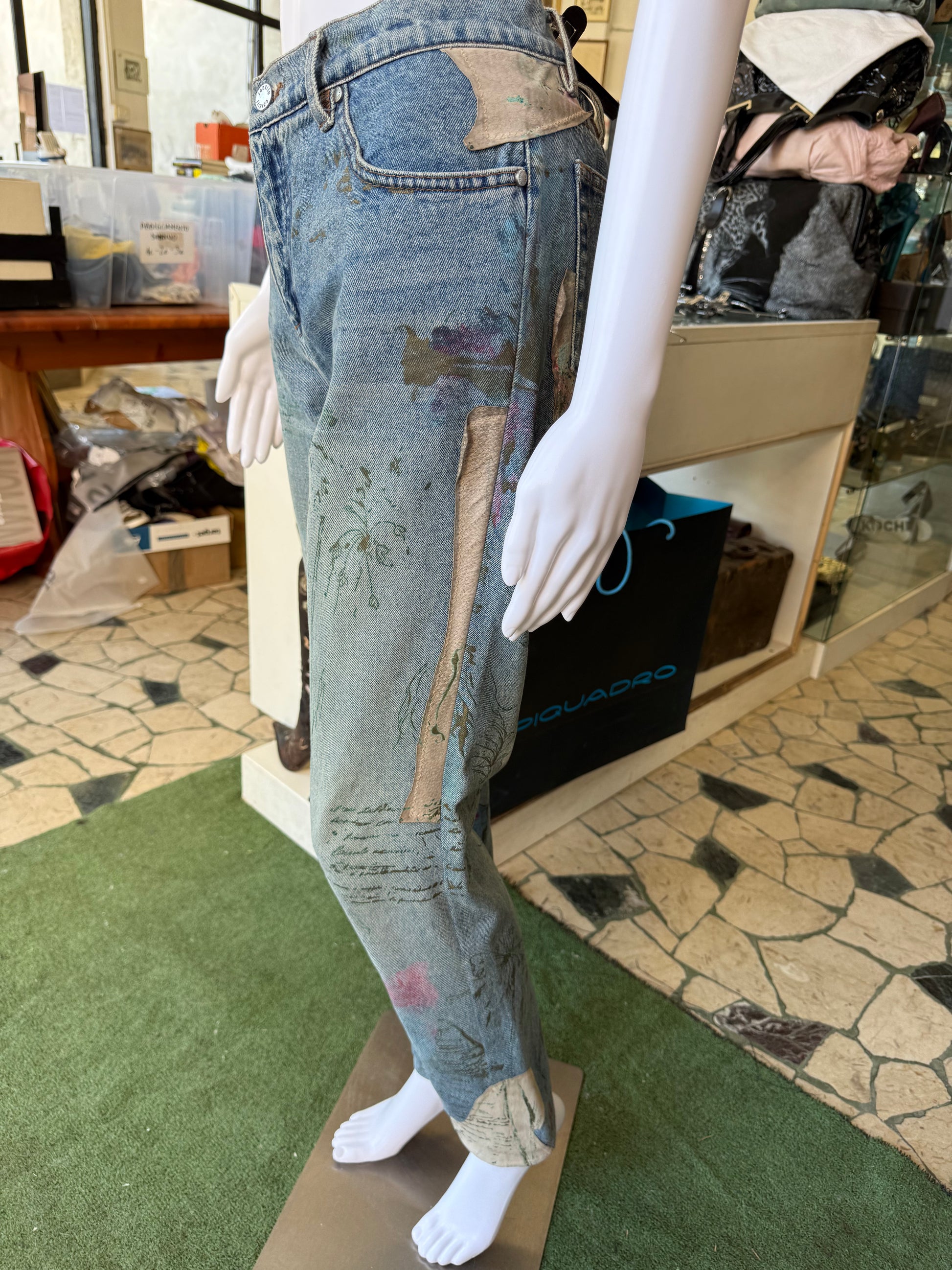 Jeans Roberto Cavalli Patchwork 2000”
