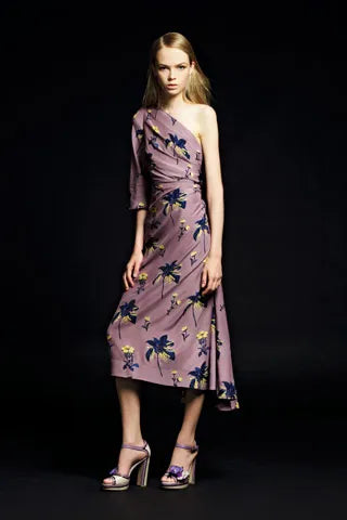 Sandali Prada SS2008 fiore viola