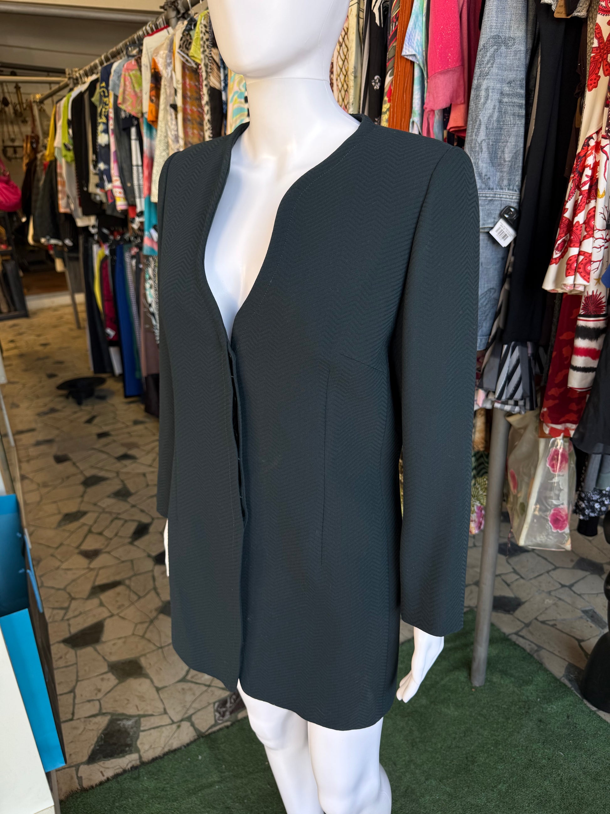 Giacca lunga Giorgio Armani 1980s