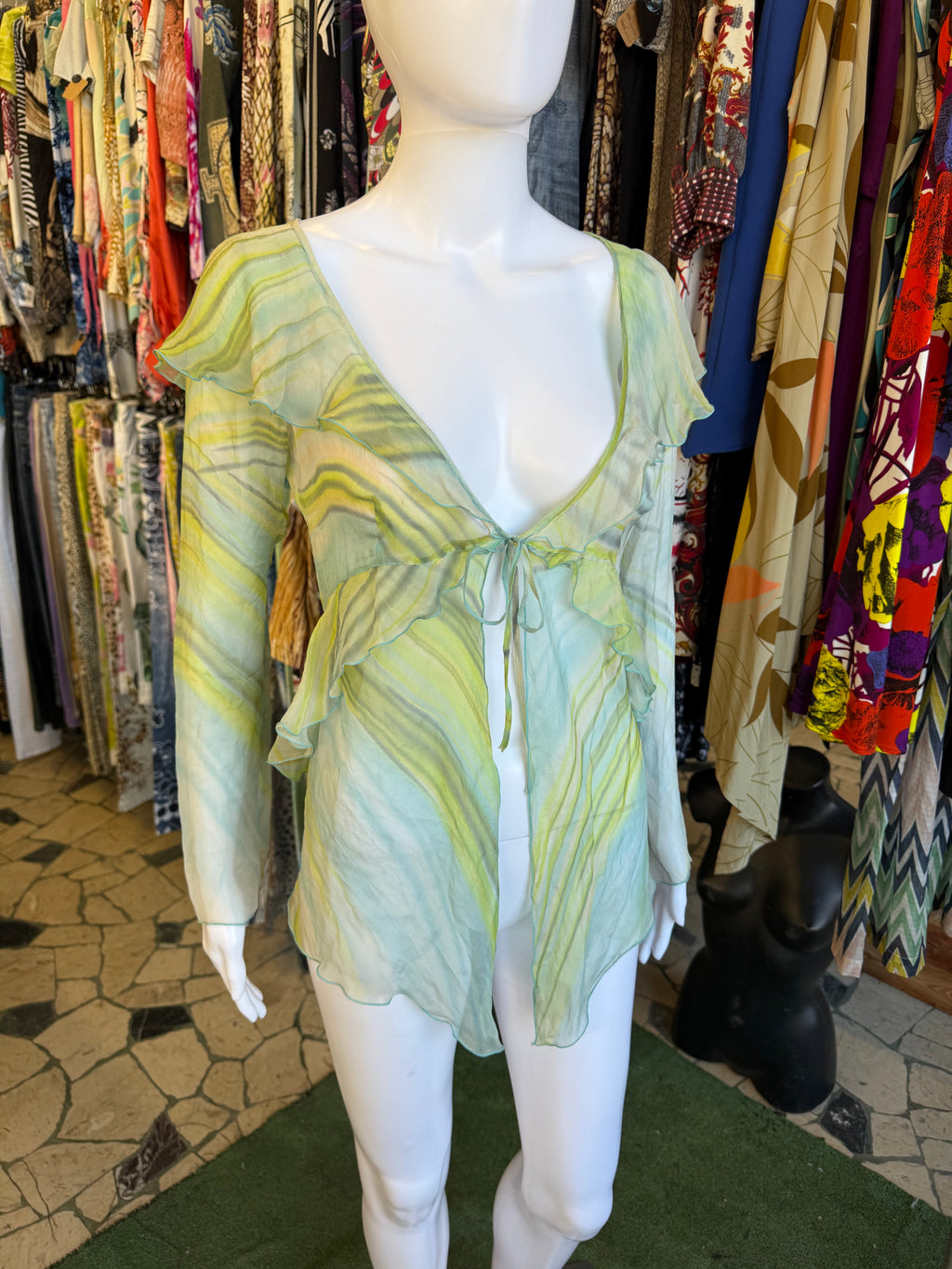Camicia a laccio Missoni seta 00s