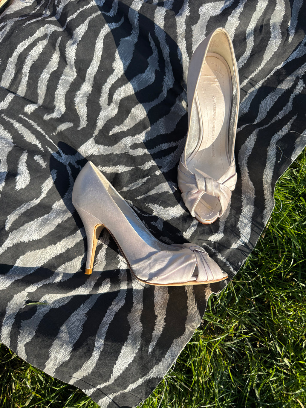 Décolleté open toe Giuseppe Zanotti vintage 00”