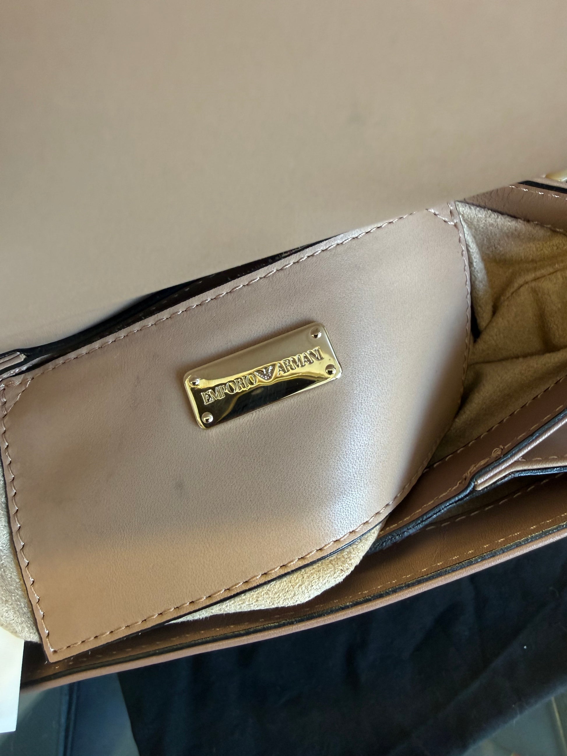 Borsa a mano Giorgio Armani in pelle nuova