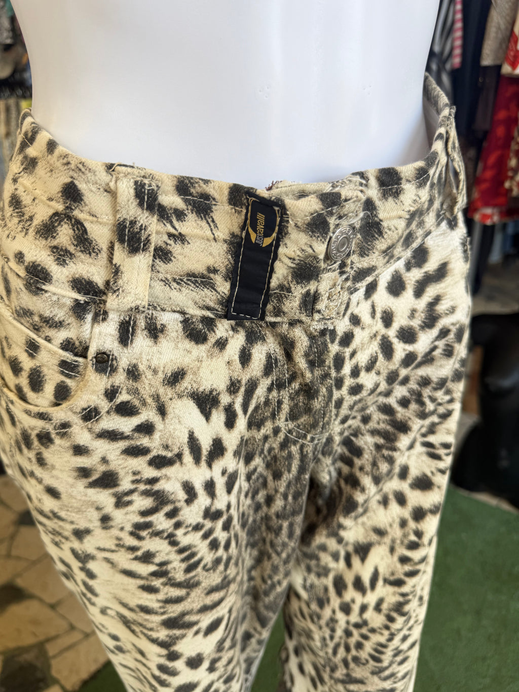 Jeans Roberto Cavalli just leopardo 00s