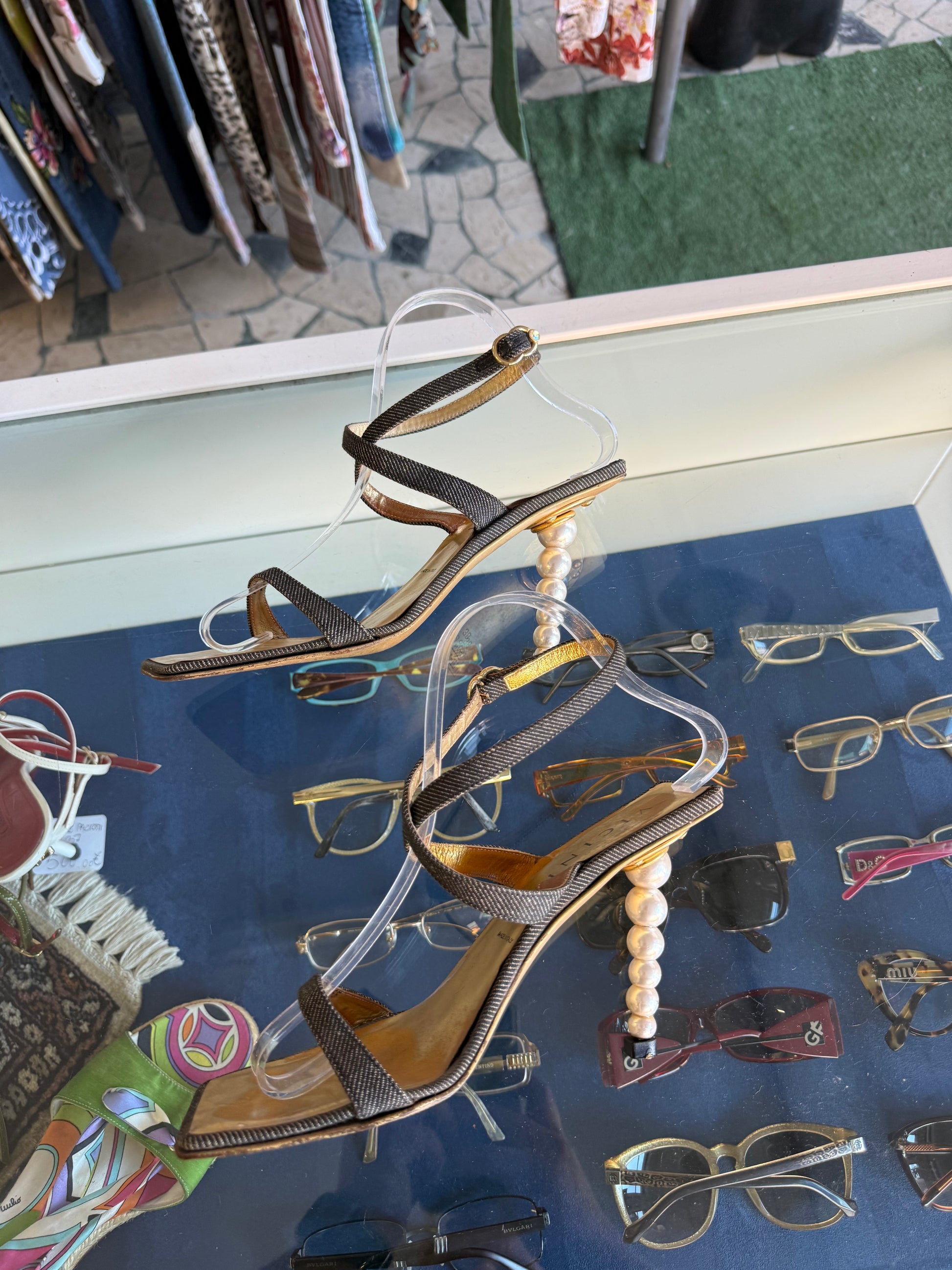 Sandali Giuseppe Zanotti tacco perla 00s (Vicini)