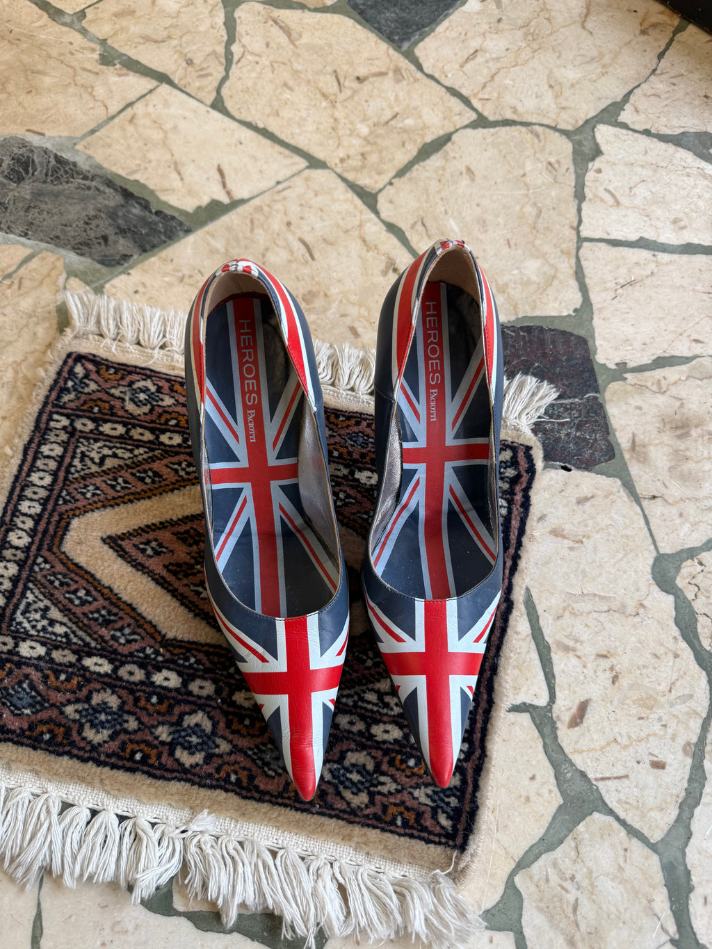 Décolleté Cesare Paciotti UK Union Jack 90”