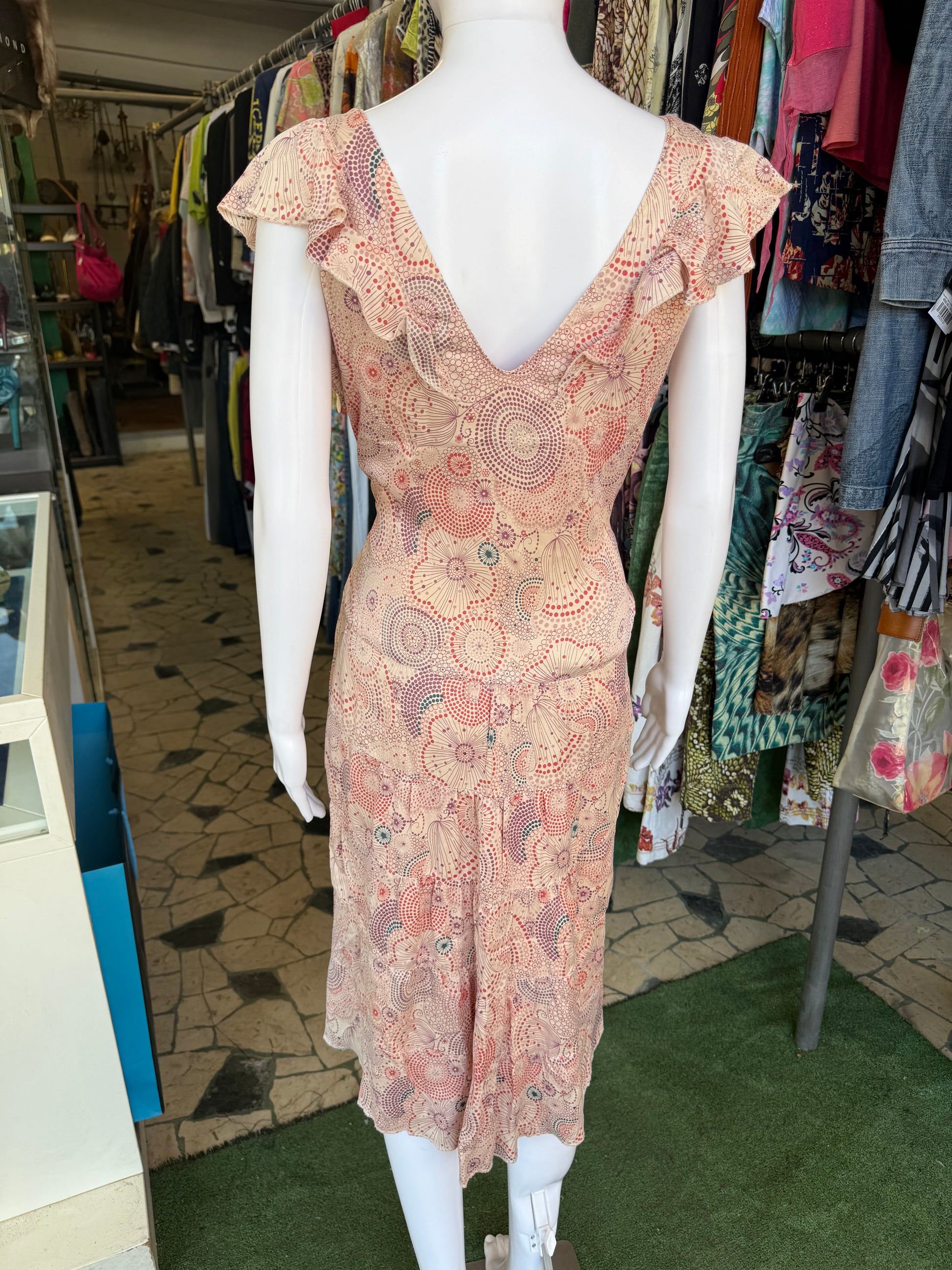 Abito Marc Jacobs floreale 100% seta