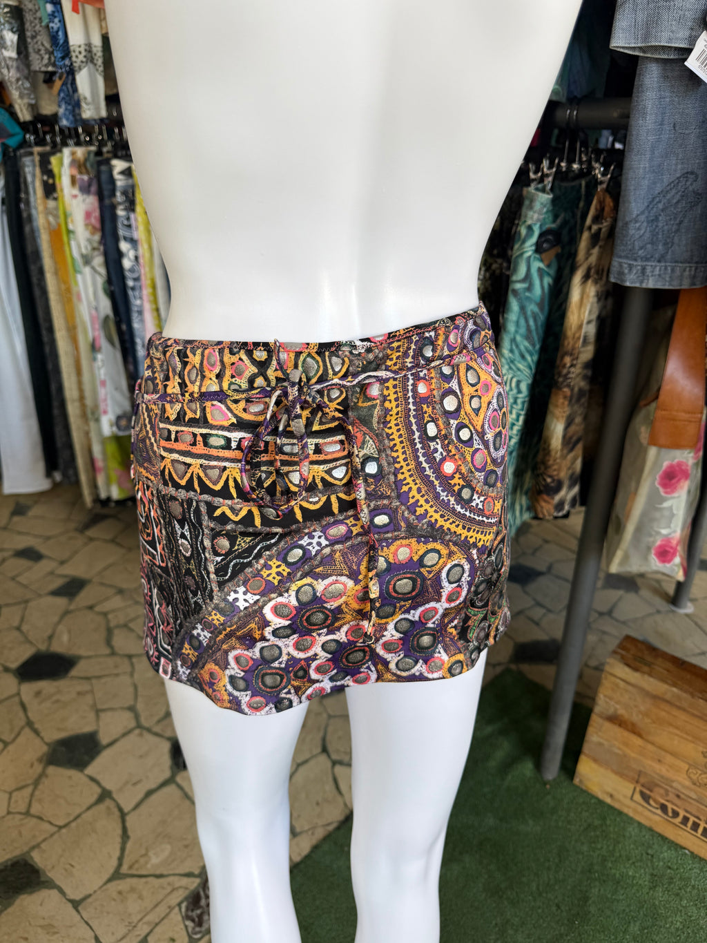 Pareo Roberto Cavalli etnico pois 2000s