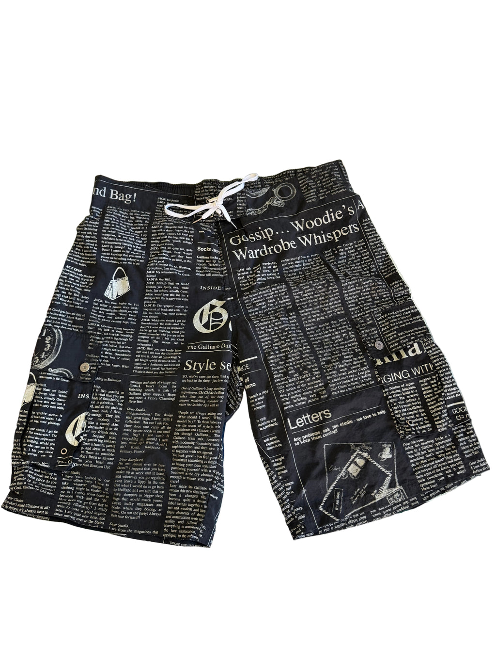 Costume da bagno John Galliano uomo fine 00s