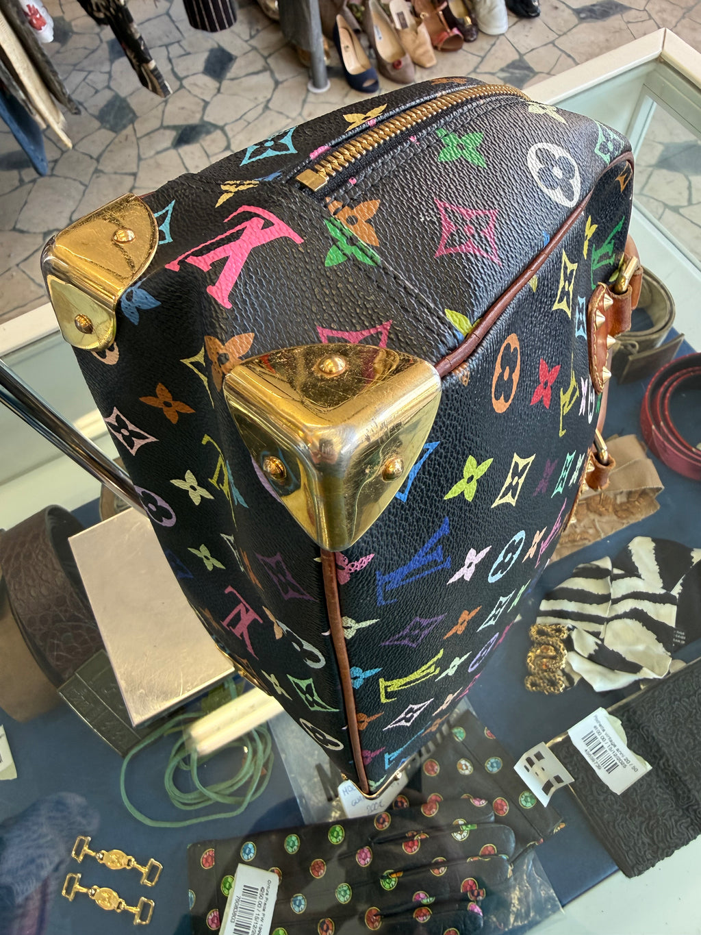 Louis Vuitton X Takashi Murakami Trouville 2004