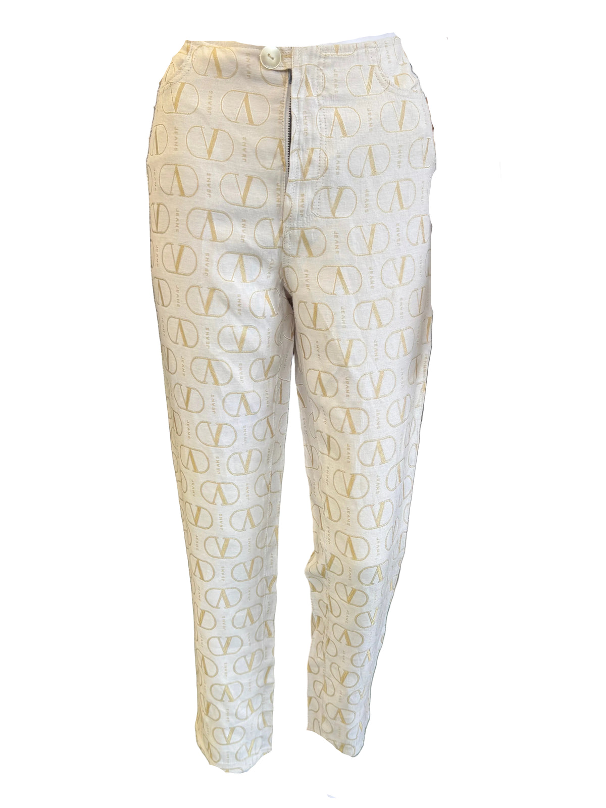 Pantalone Valentino Garavani V logo anni 90s