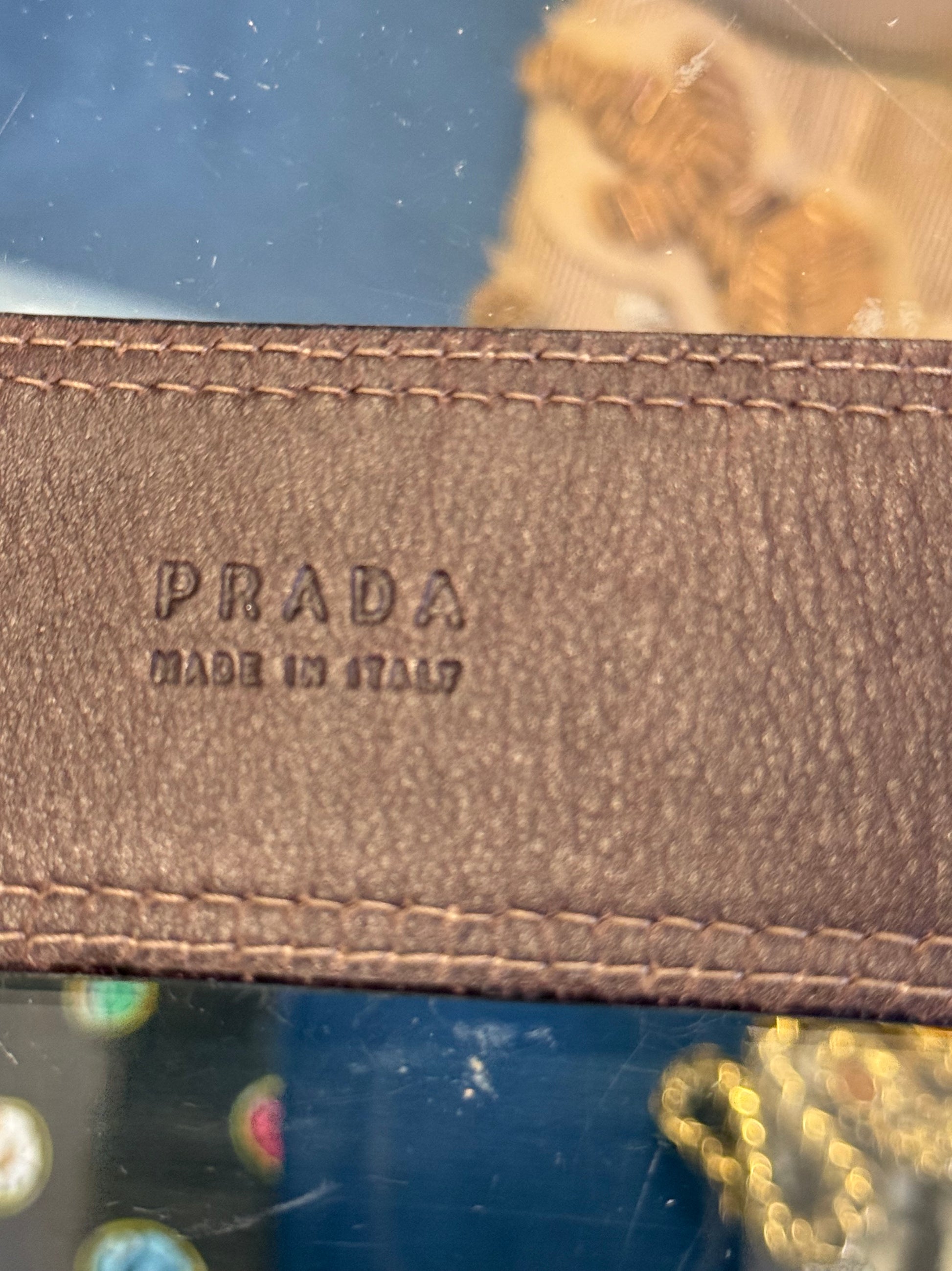 Cintura Prada Logo Jacquard 2000”