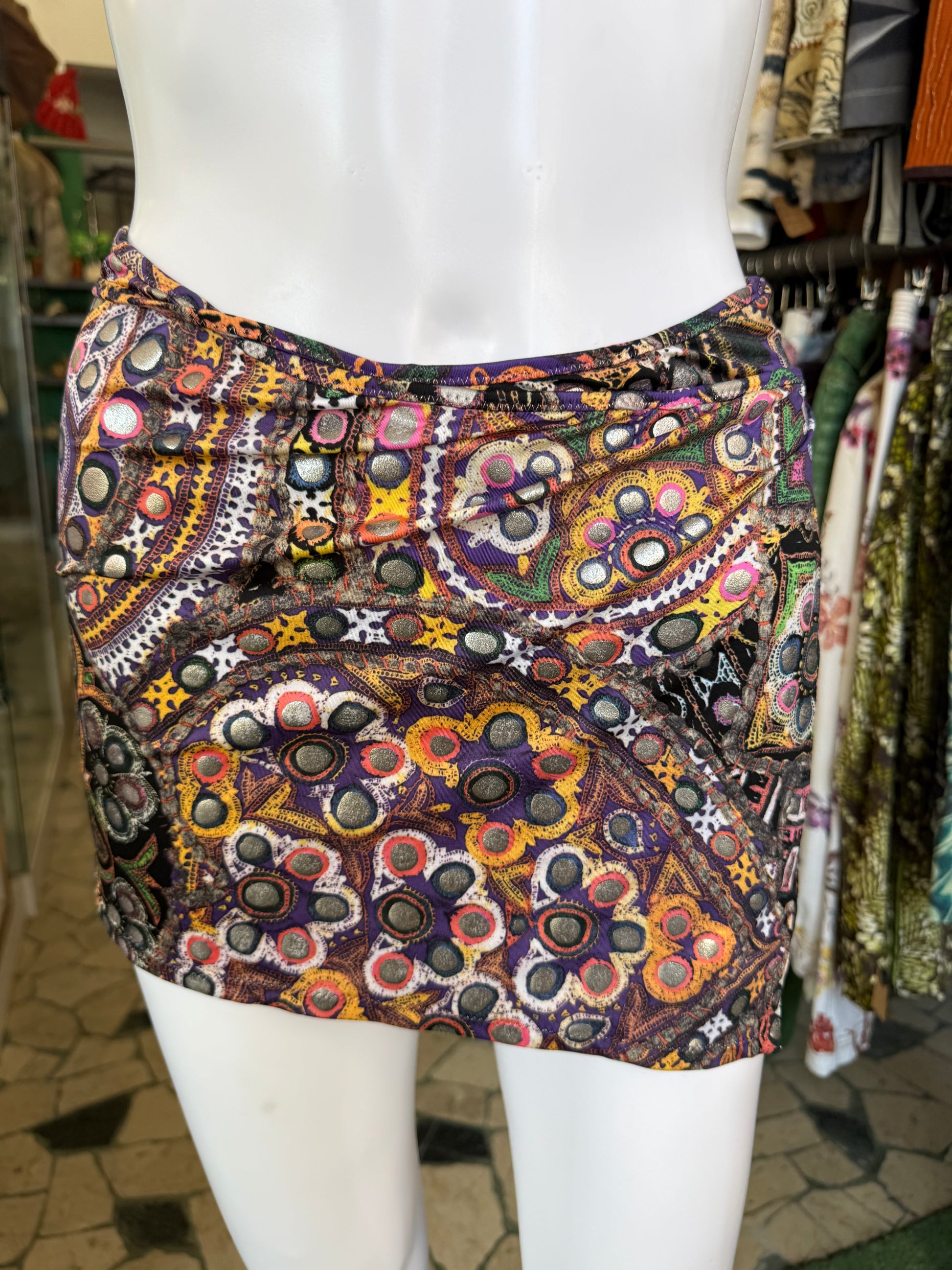 Pareo Roberto Cavalli etnico pois 2000s