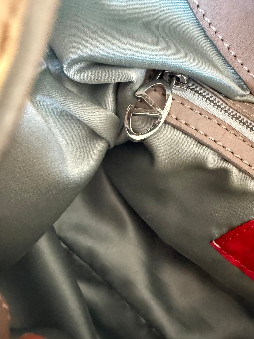 Borsa Valentino Garavani SS2004 farfalle e pelle croco