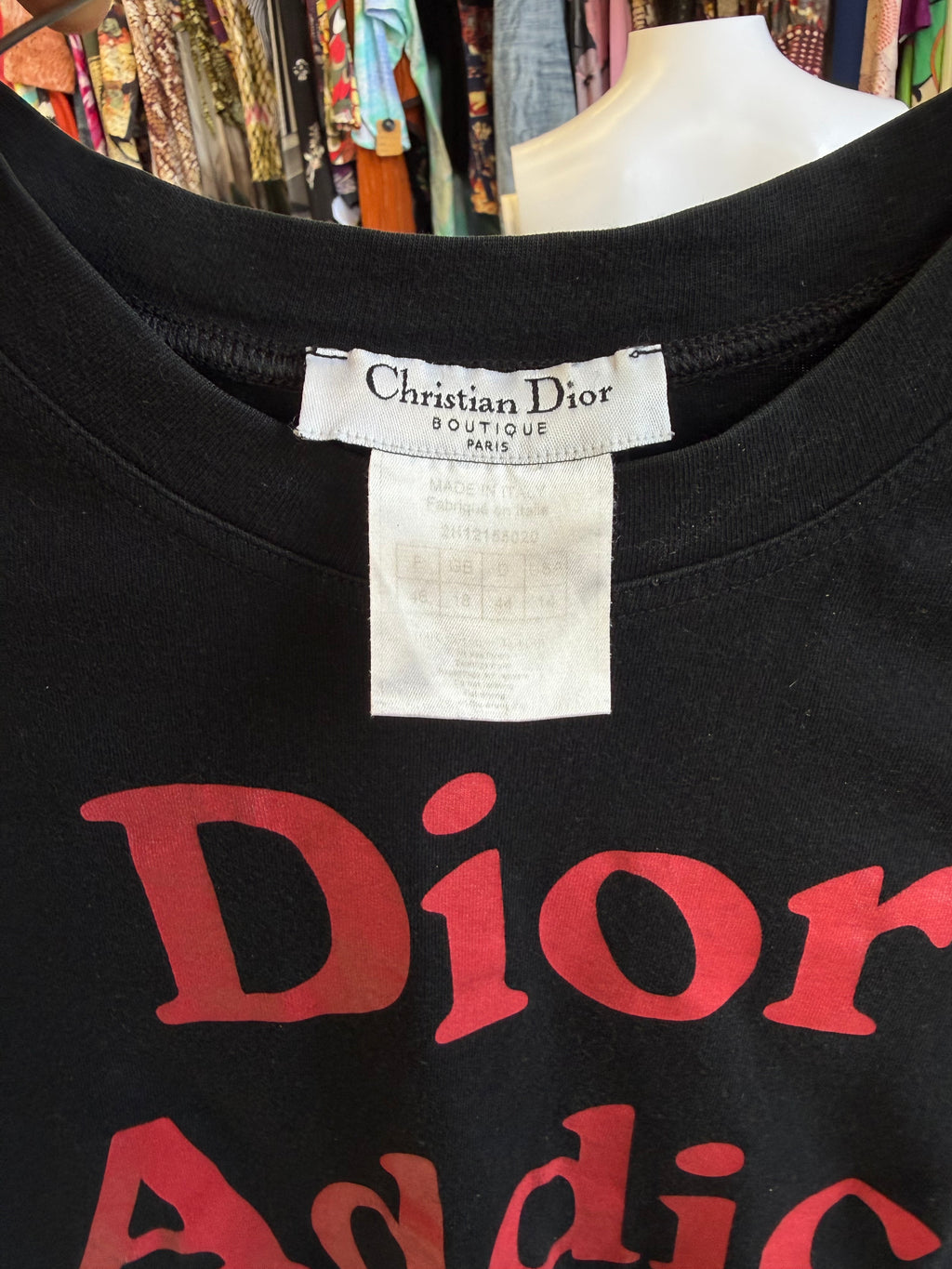 Top “ Dior Addict “ Christian Dior by John Galliano SS2002