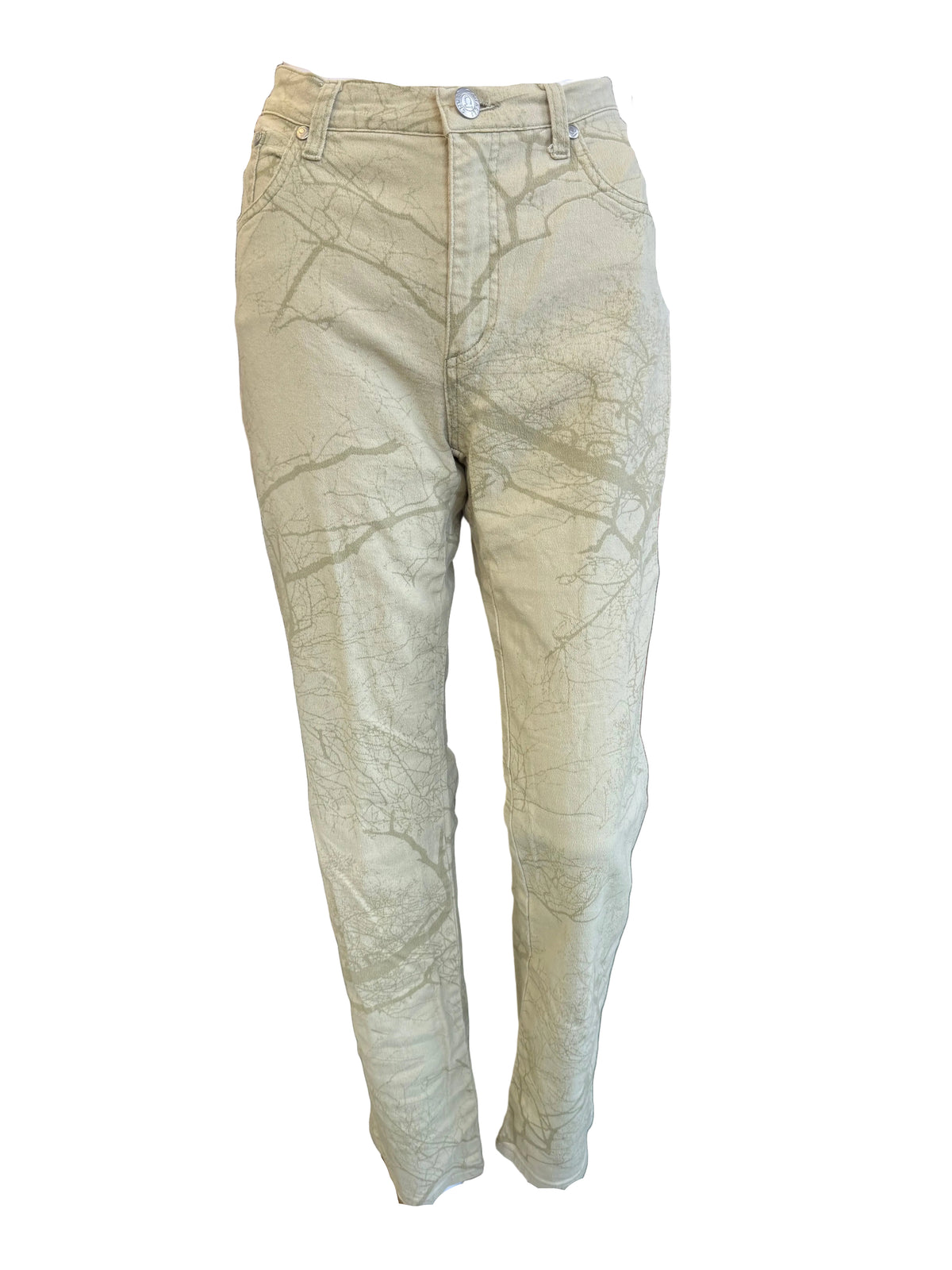 Jeans Roberto Cavalli bosco e rami 00s