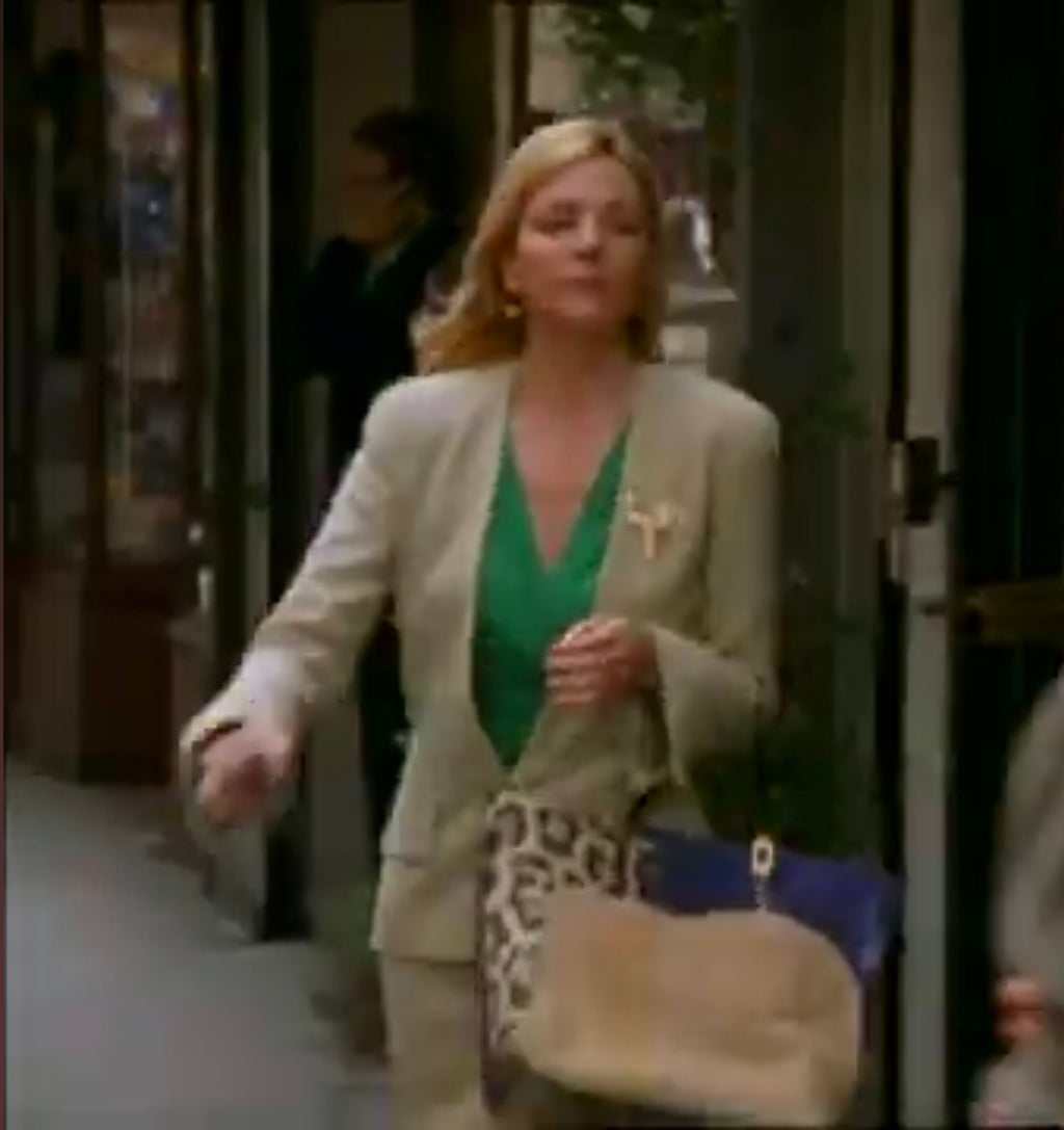 Blusa Roberto Cavalli FW2001 Leopard