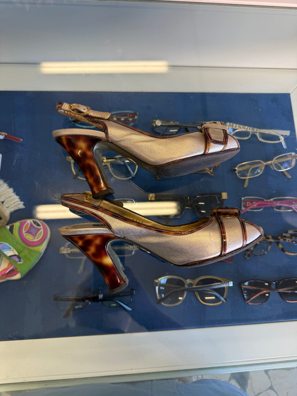 Sandali Dolce & Gabbana tartarugati primi anni 2000