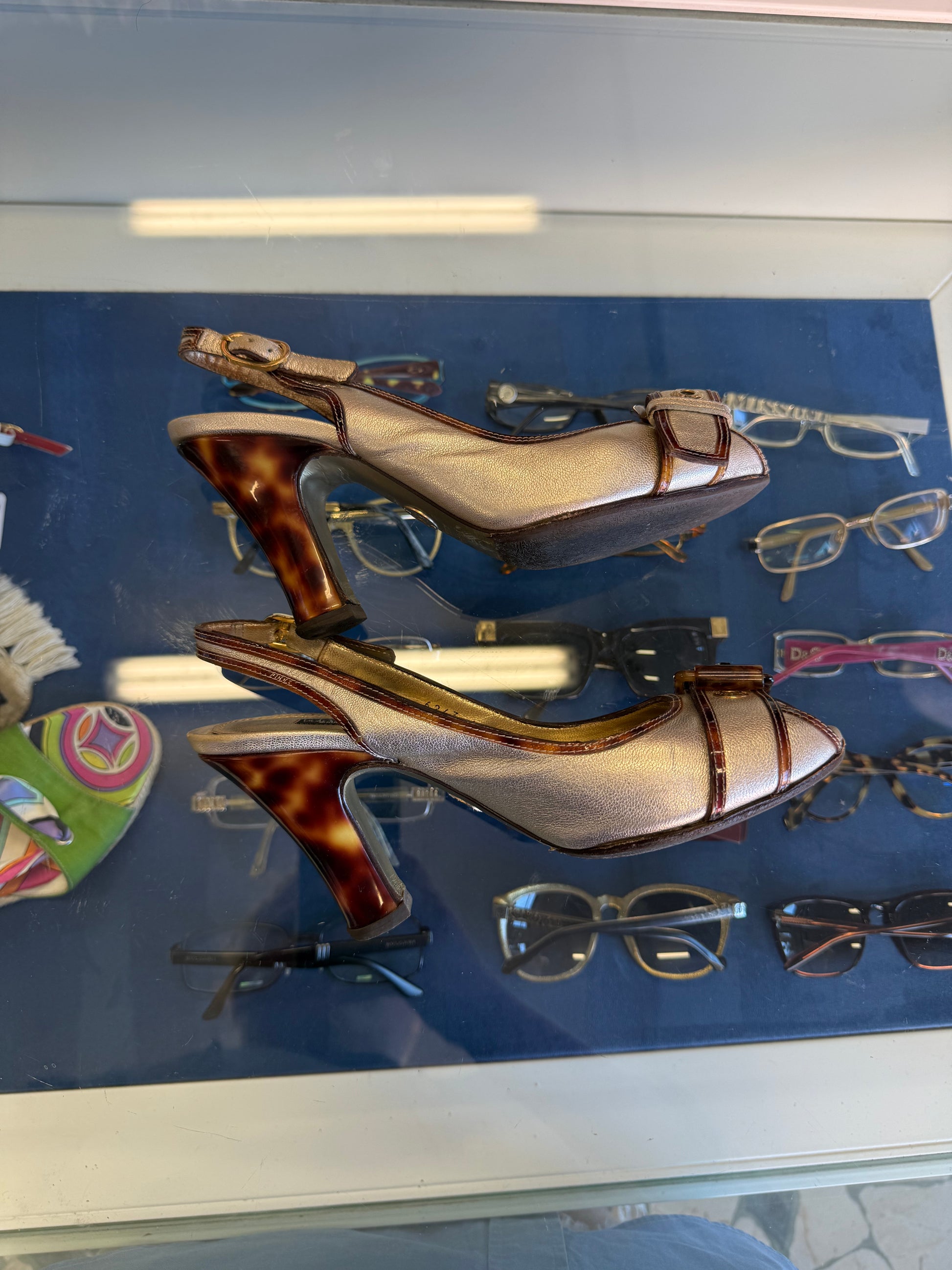 Sandali Dolce & Gabbana tartarugati primi anni 2000